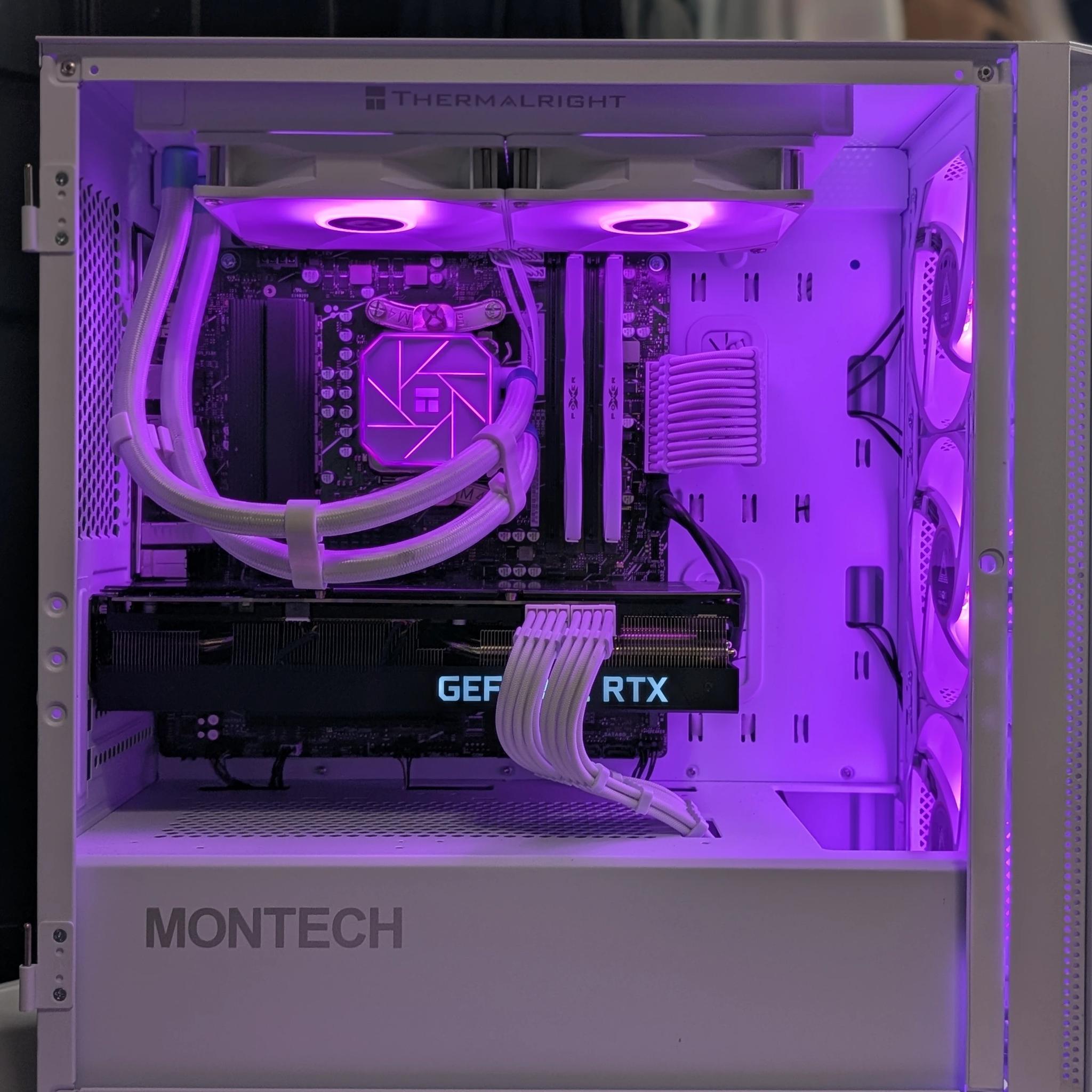 Ryzen 7 7700x | RTX 3080 White Gaming PC