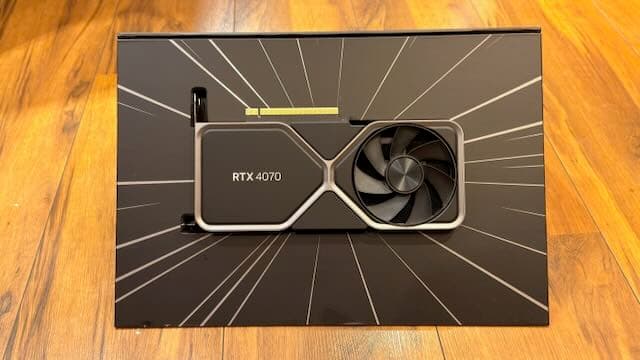 NVIDIA GeForce RTX 4070 Founders Edition
