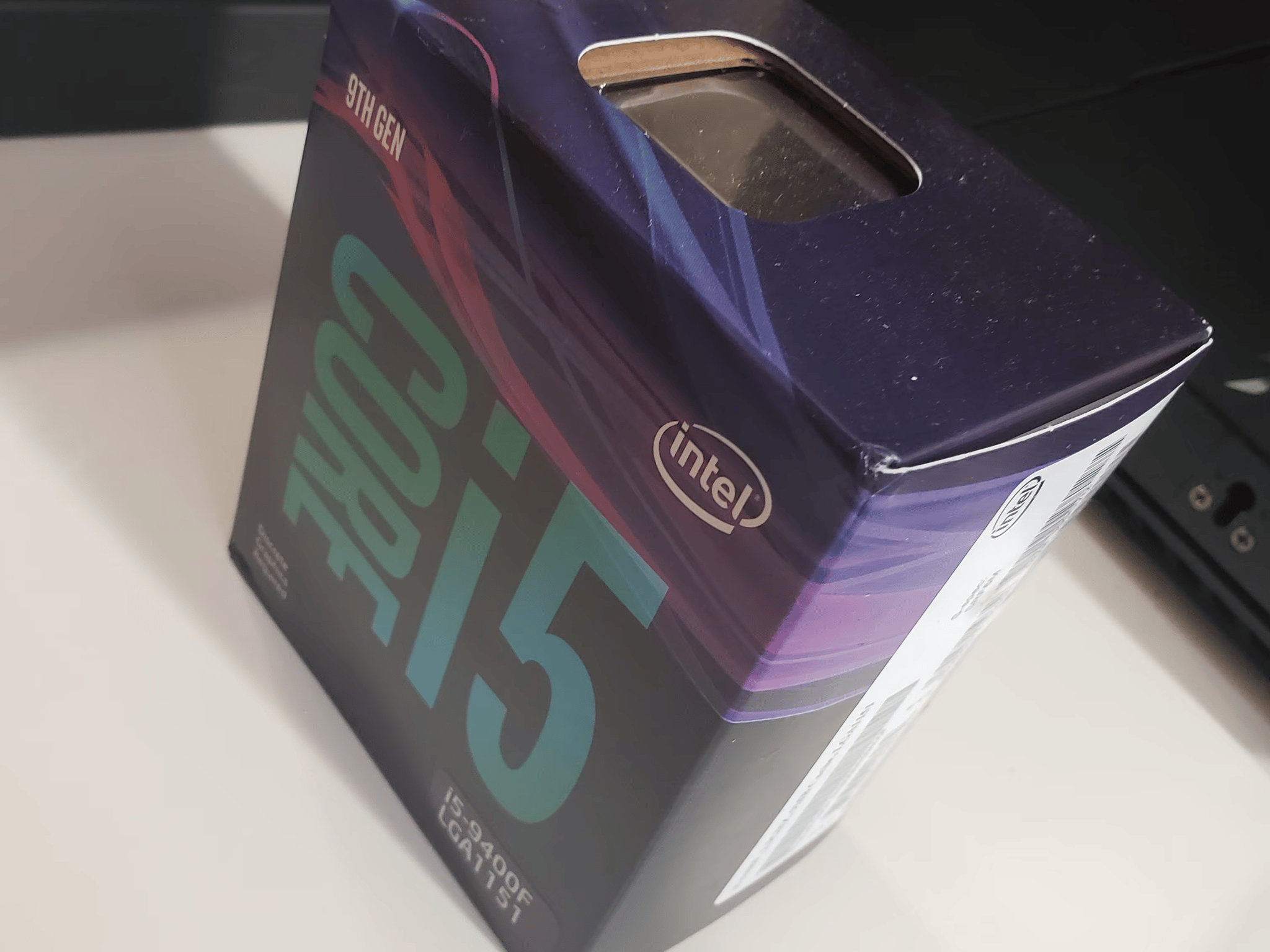 New i5-9400f with cooler