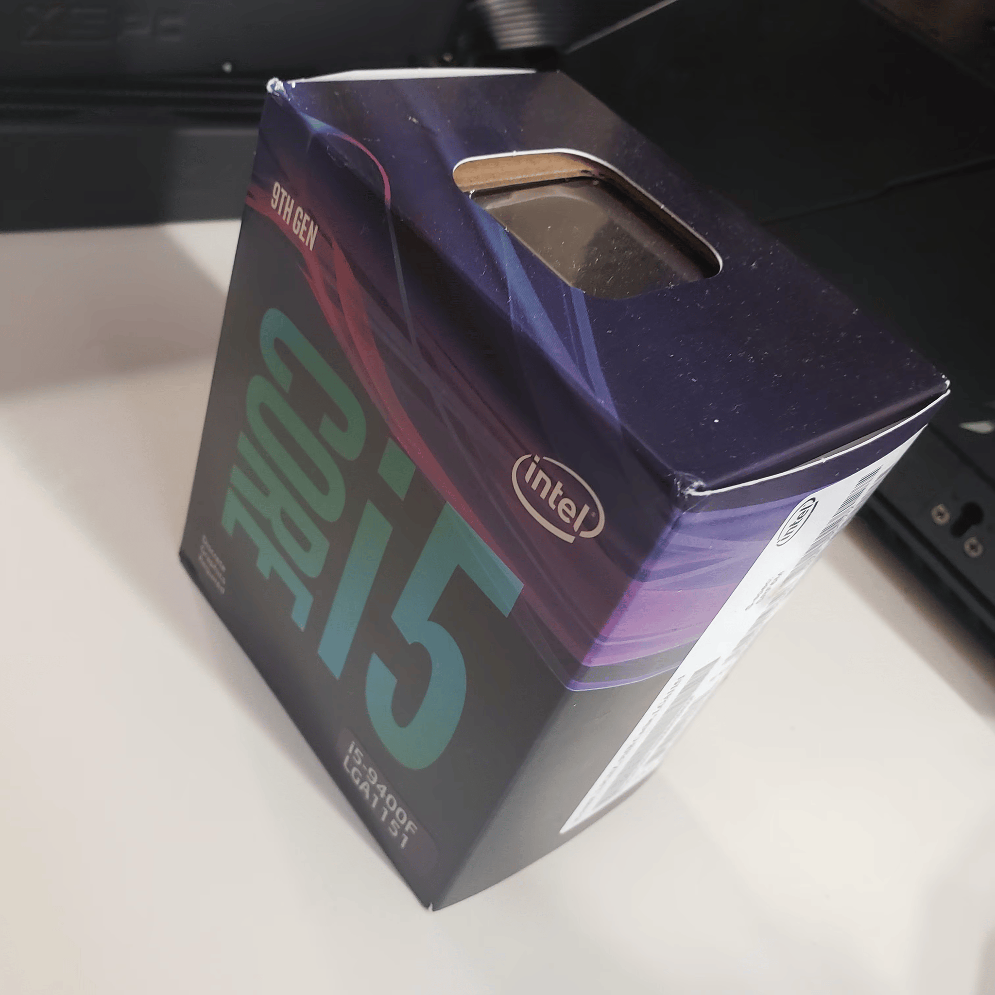 New i5-9400f with cooler