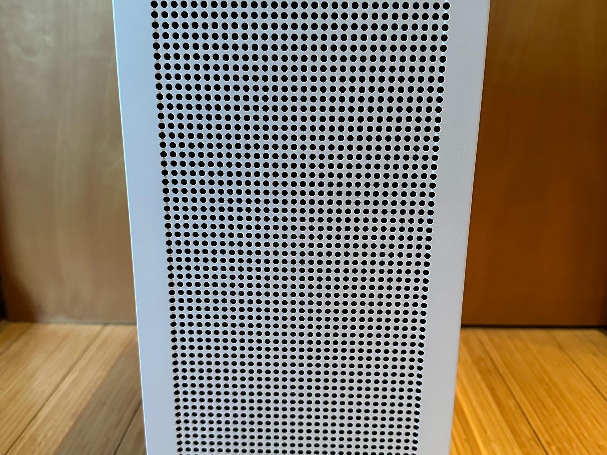 White NZXT H1 Mini ITX Case with PSU, AIO, and Riser Card (Lightly Used, In Box, Riser NOT upgraded)