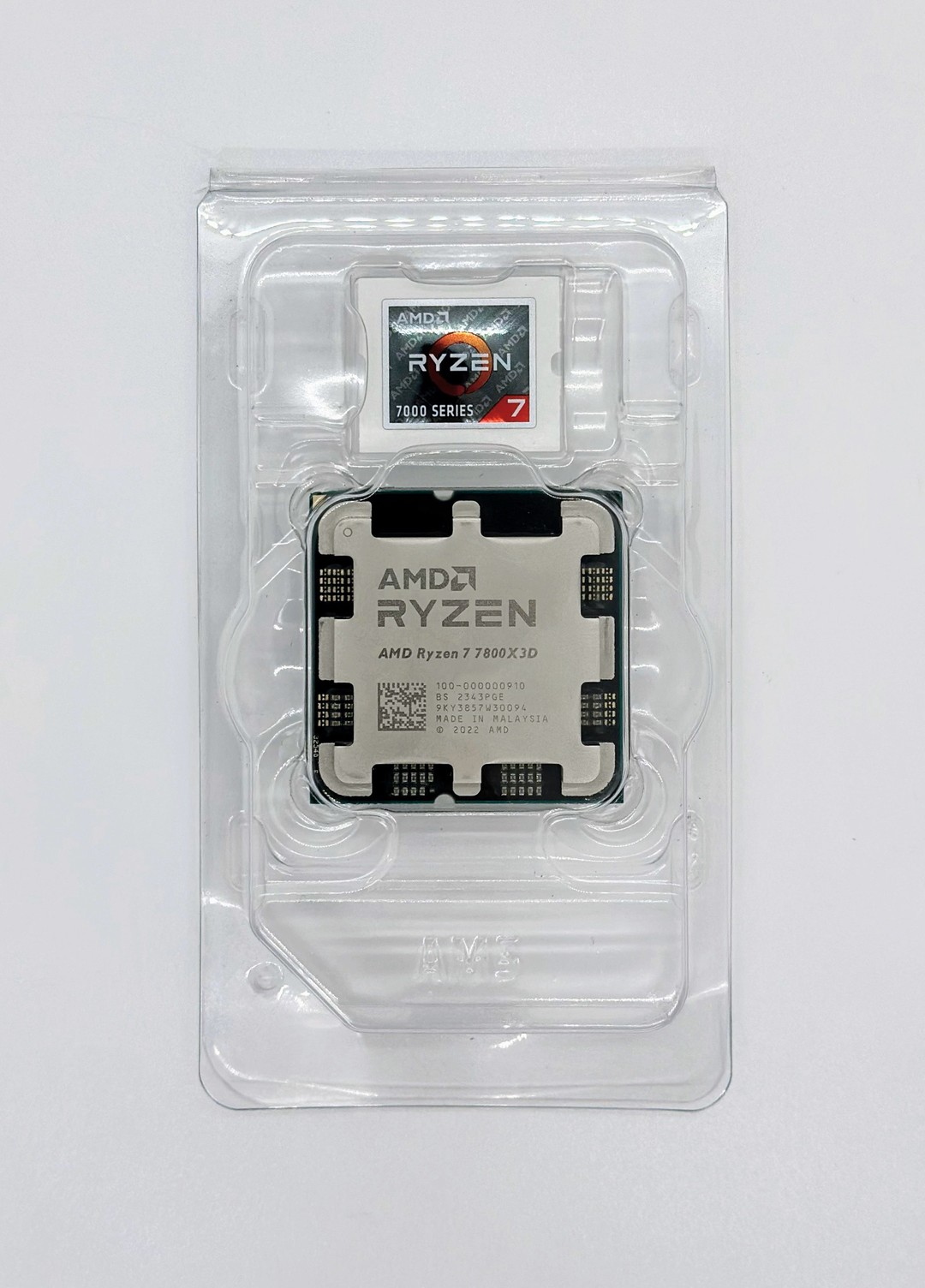 AMD AMD Ryzen™ 7 7800X3D 4.2GHz 8-Core 96MB AM5 CPU Processor 120W