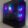 Custom Black Gaming Pc ┃ Ryzen 5 2600 ┃ GTX 1070 8GB ┃ 16GB DDR4 3600MHz