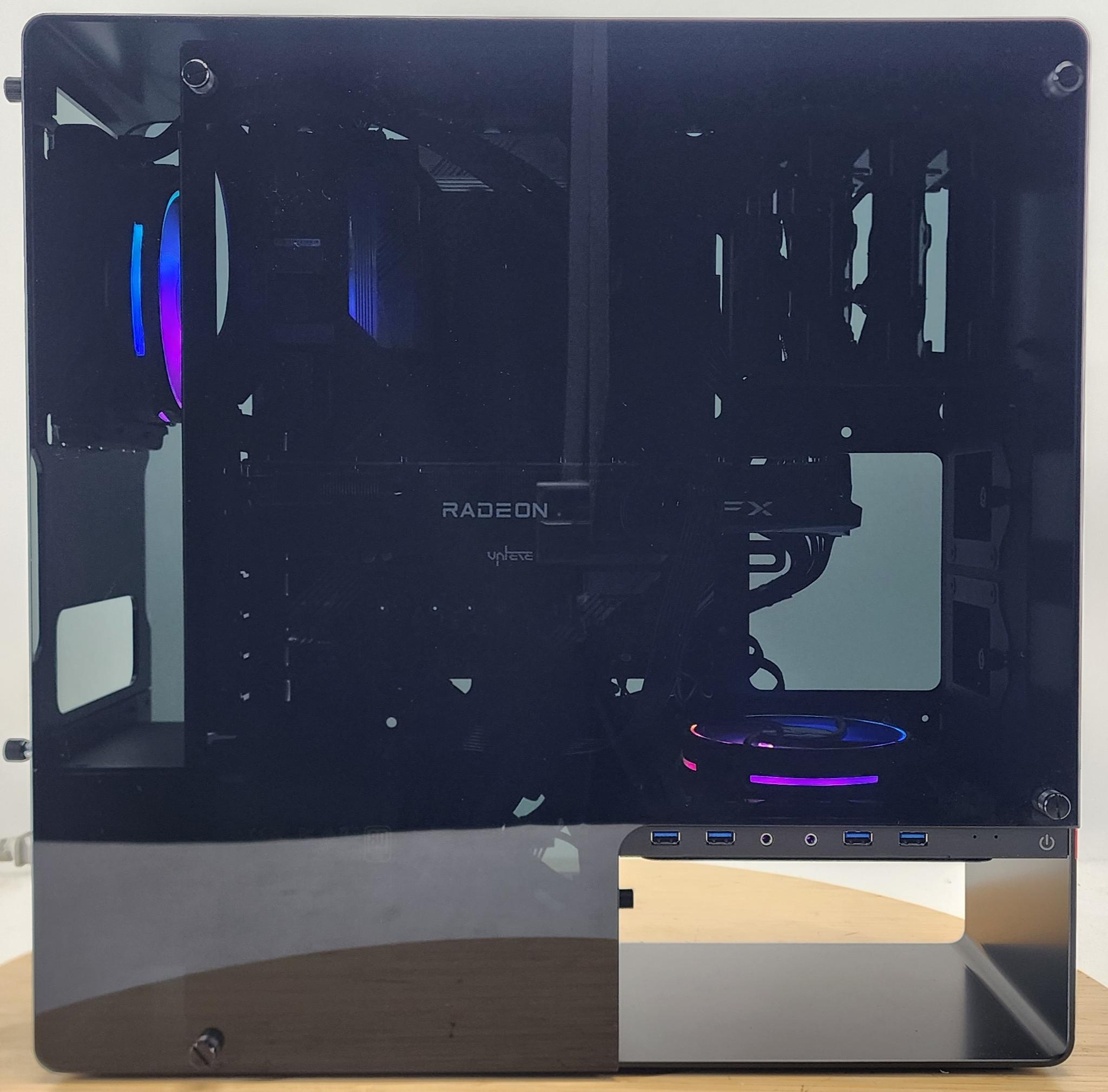 Gaming PC Ryzen 7 5700X 16GB RAM 500GB SSD RX 6700 10GB Windows 11 Computer