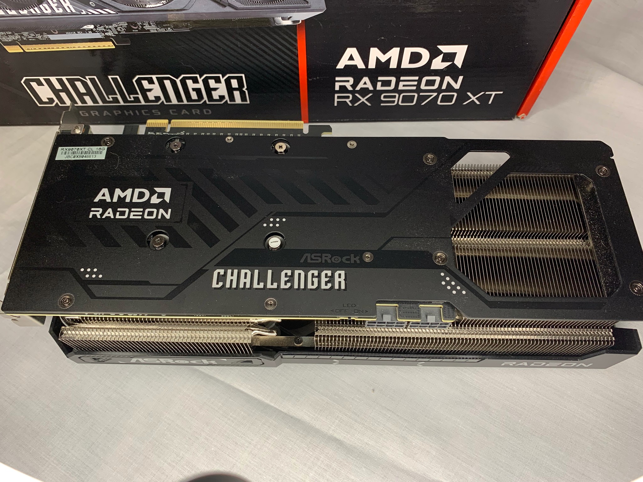 ASRock AMD RX 9070XT 16GB PCIE 5.0 Graphics Card GPU