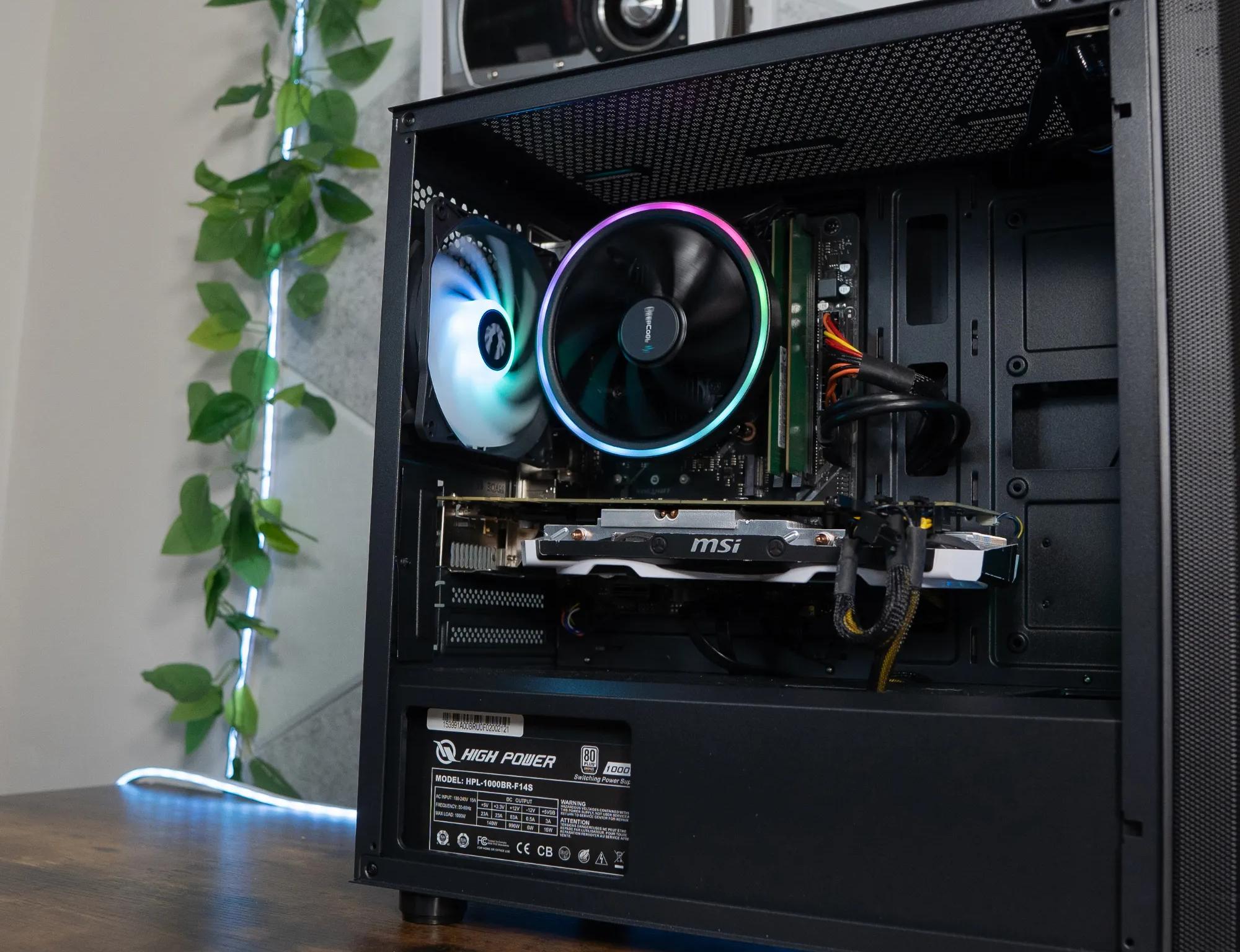 🍬🌠 BUDGET - BO6 Ready GAMING PC | MSI GTX 970 OC | RYZEN 5 1500X | 16GB DDR4 RAM | 1.25TB |