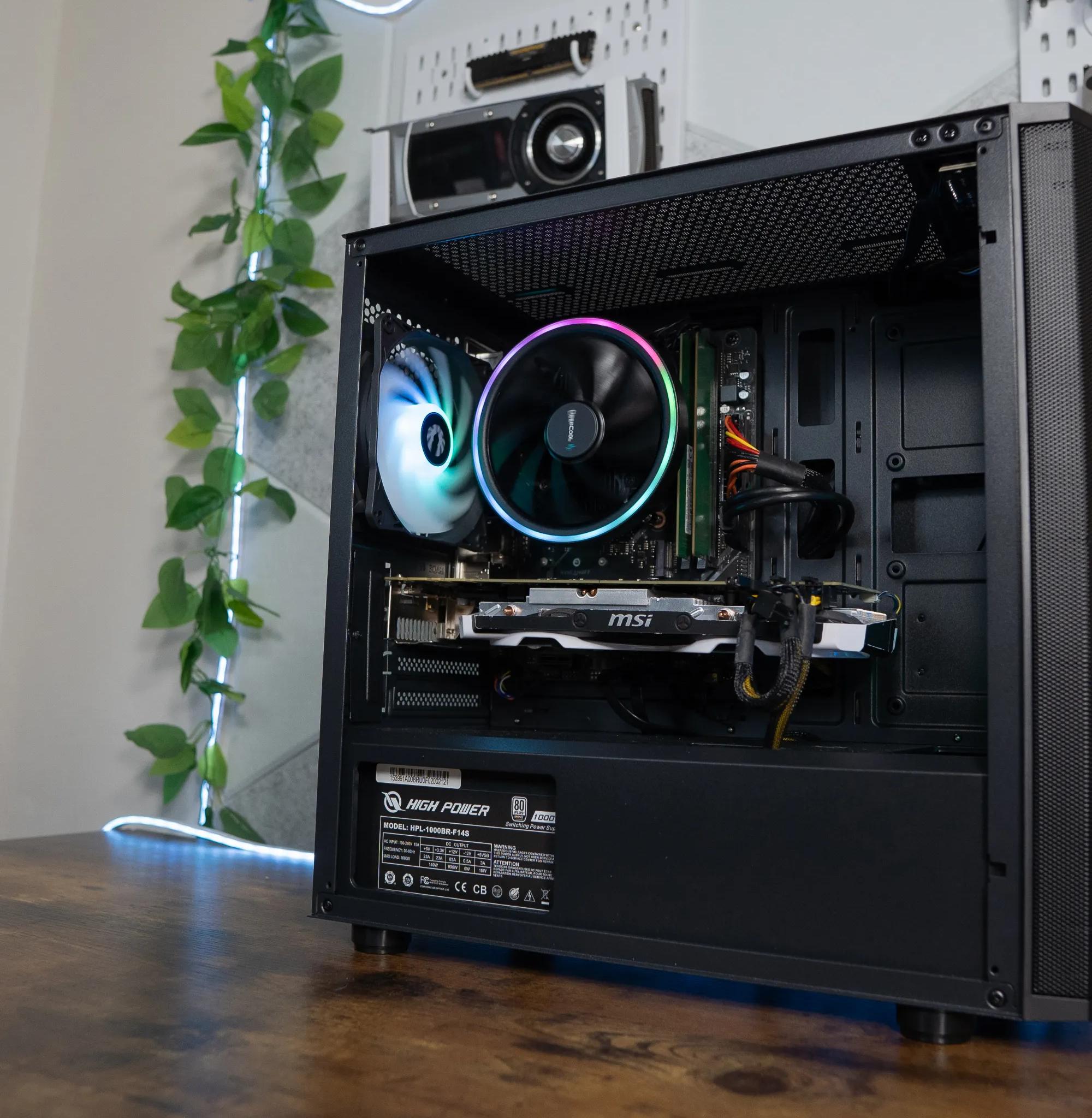 🍬🌠 BUDGET - BO6 Ready GAMING PC | MSI GTX 970 OC | RYZEN 5 1500X | 16GB DDR4 RAM | 1.25TB |