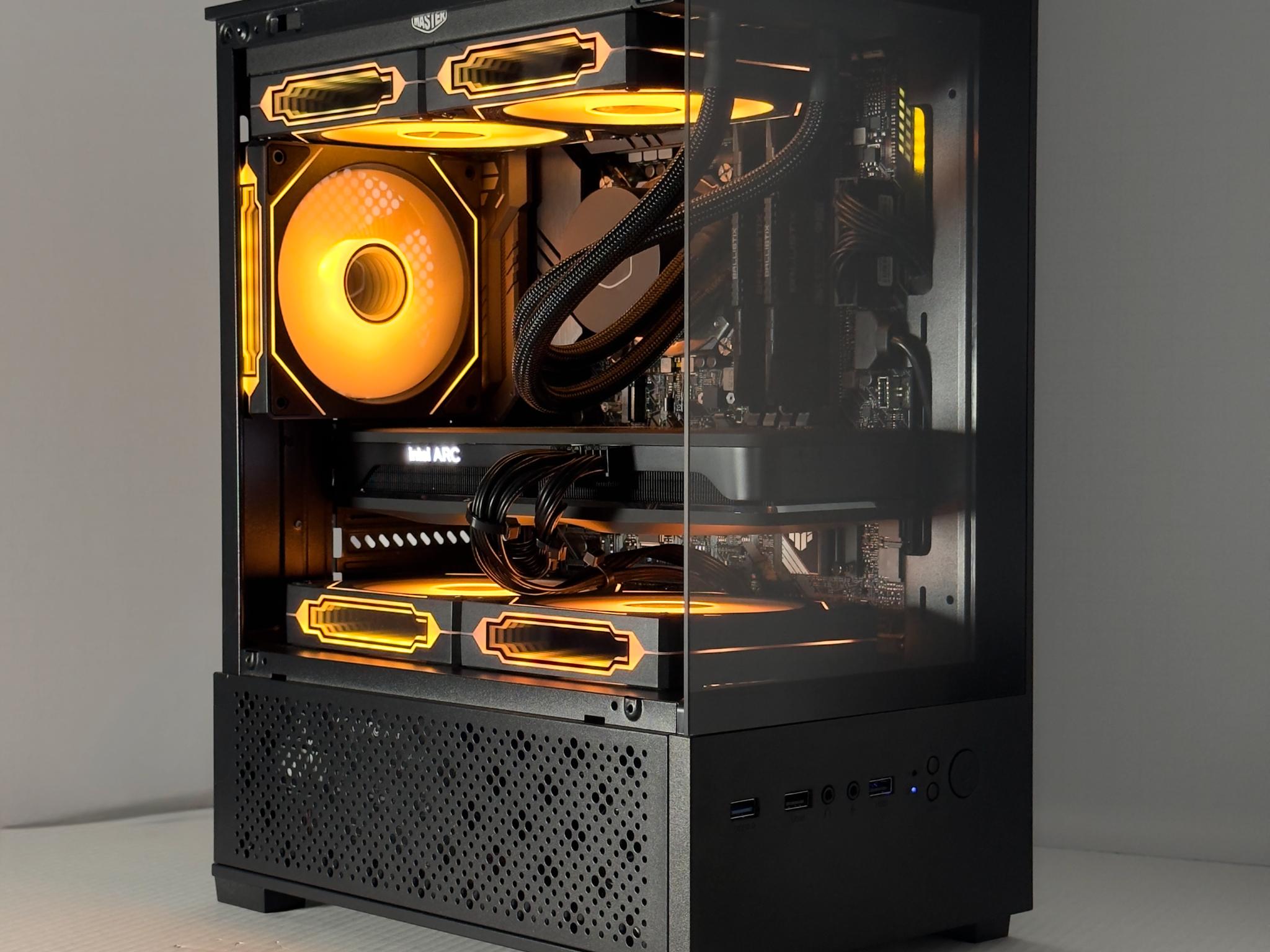 PixelForge Mini 1080p/1440p | i5-10400F | Arc A750 8GB | 16GB DDR4 | 512GB NVMe | WIFI + BT