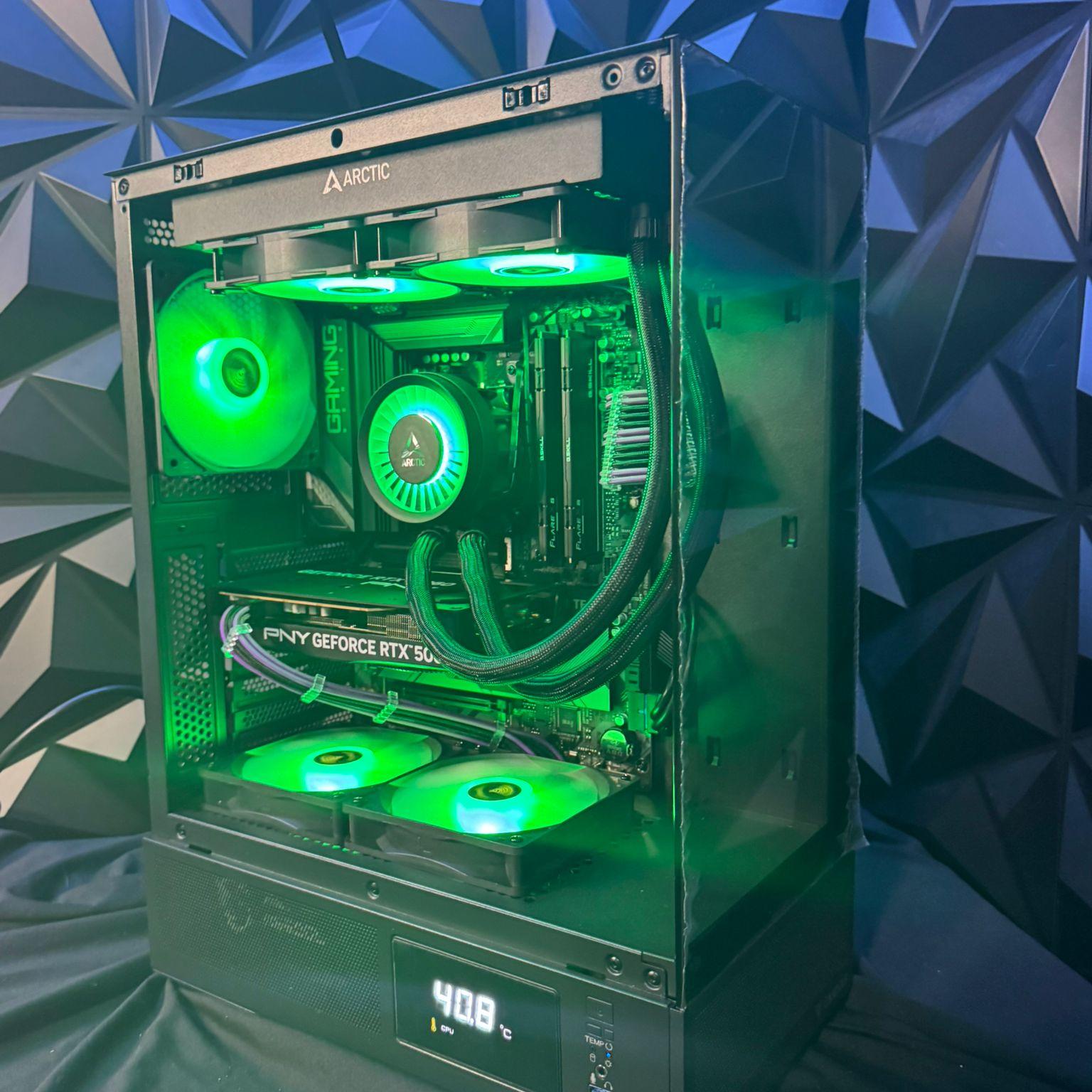 🎭 Purple Rain 🌧️💜 Ryzen 5 9600X| RTX 5060|  32 GB DDR5| 2 TB NVMe