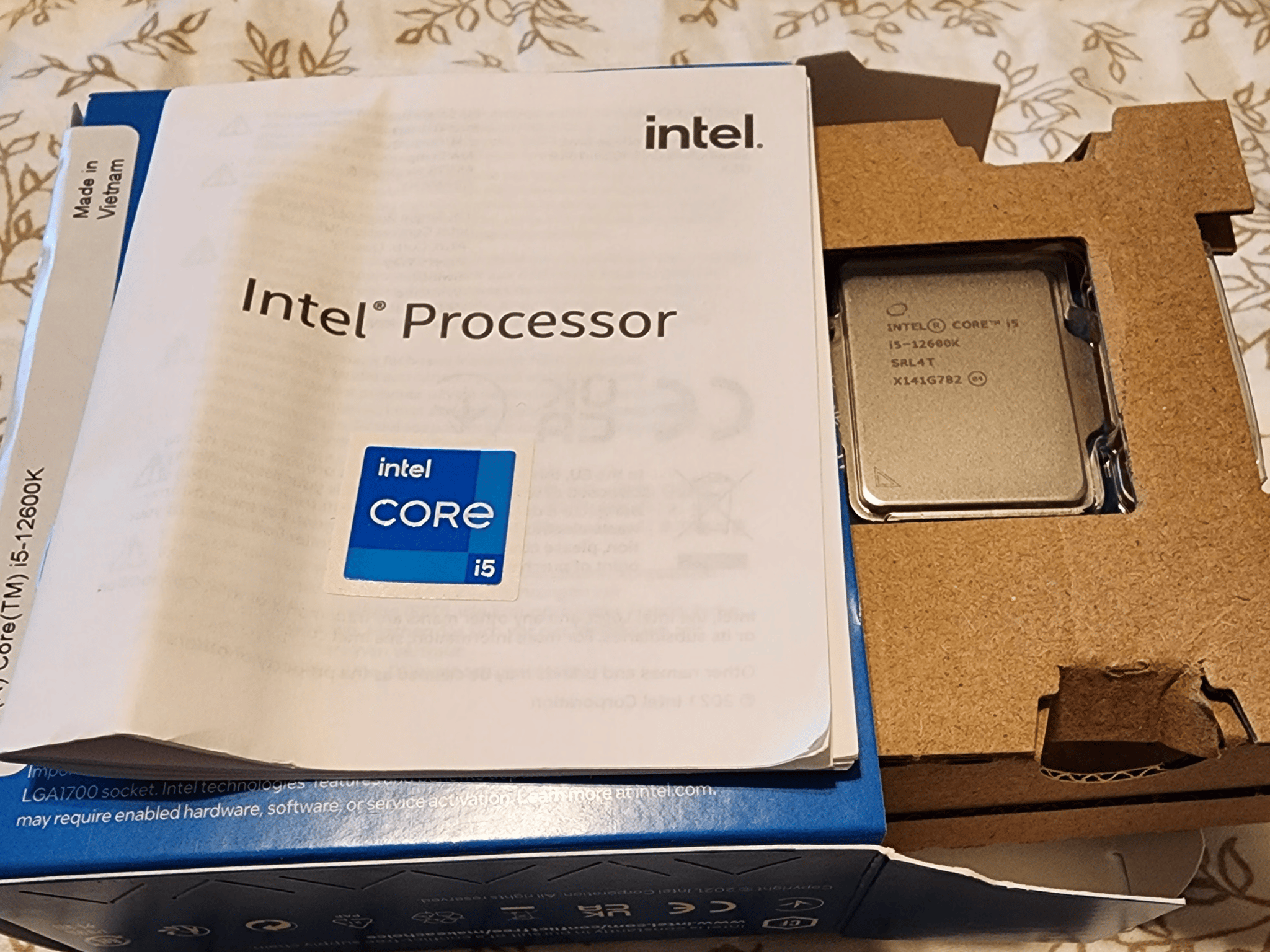 Barely Used! Intel i5-12600k