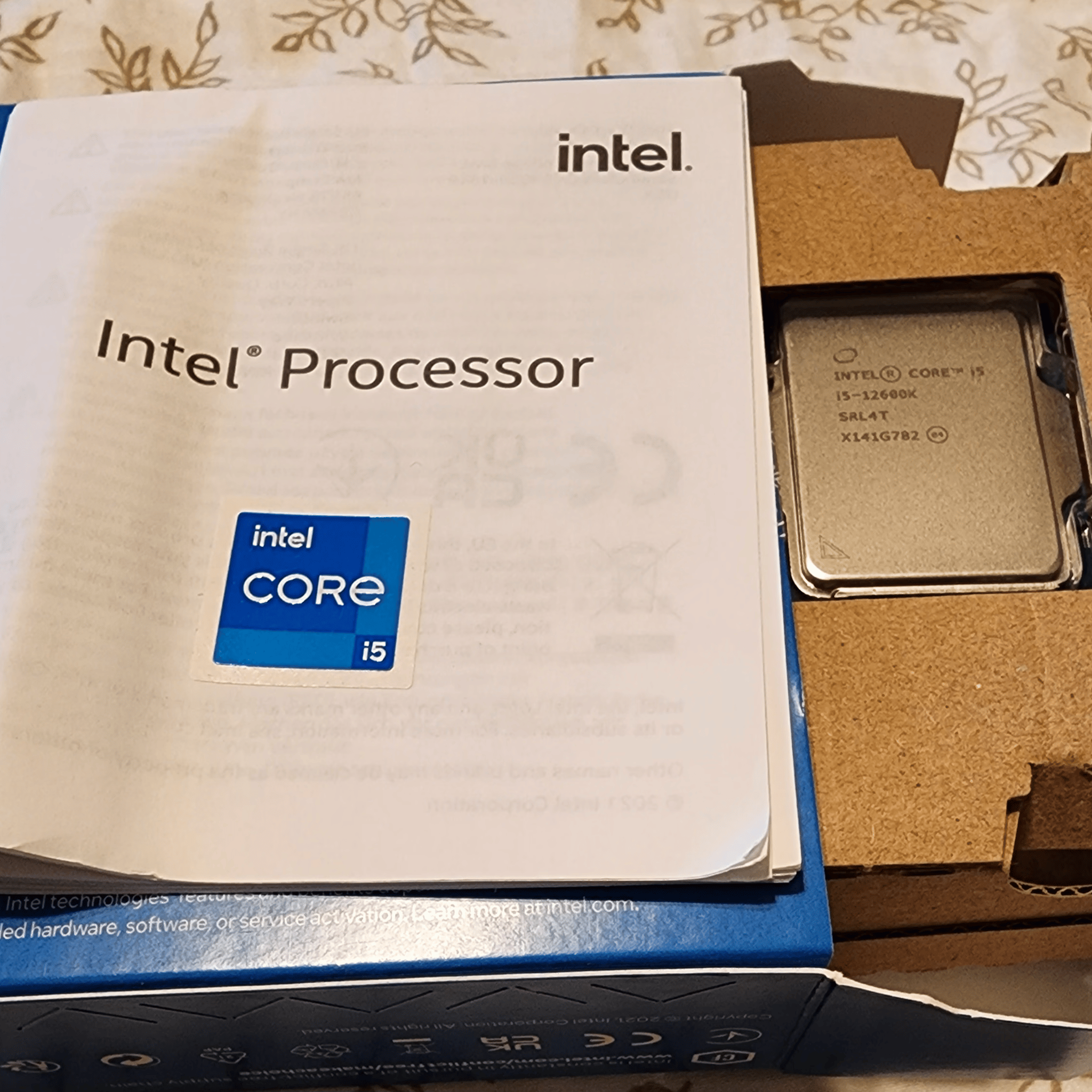 Barely Used! Intel i5-12600k