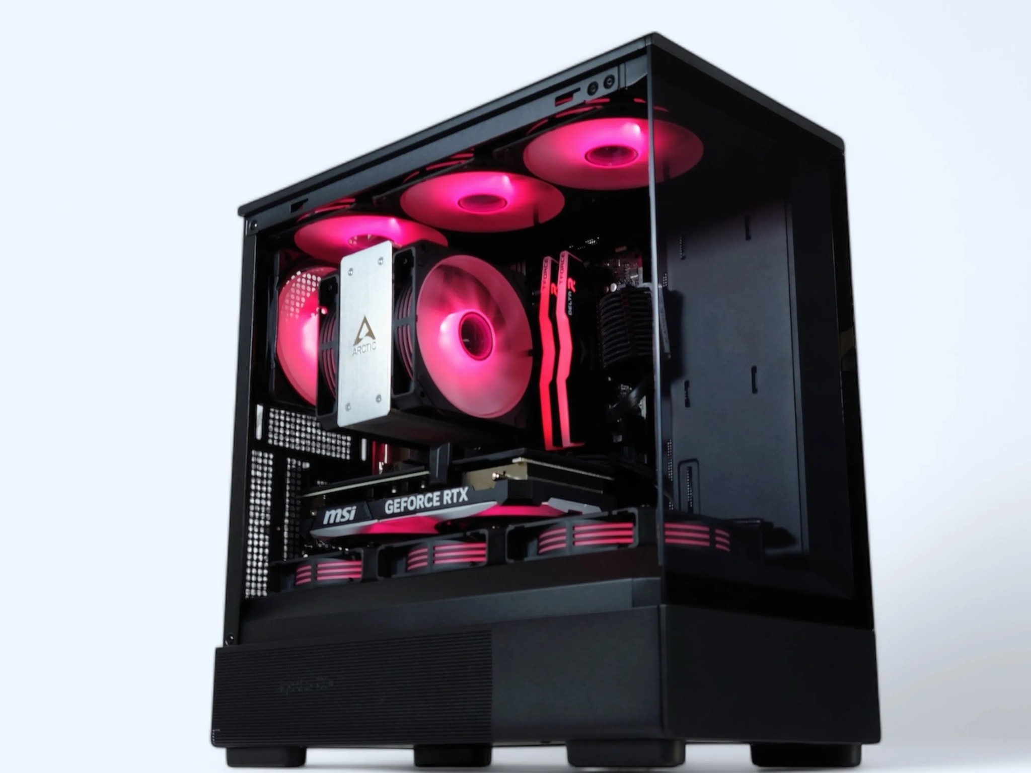 🖤💚Darkstar❇️ Gaming PC❇️Nvidia RTX 4060 8GB❇️AMD Ryzen 7 5700X3D 8-Core❇️32GB DDR4❇️ 1TB SSD