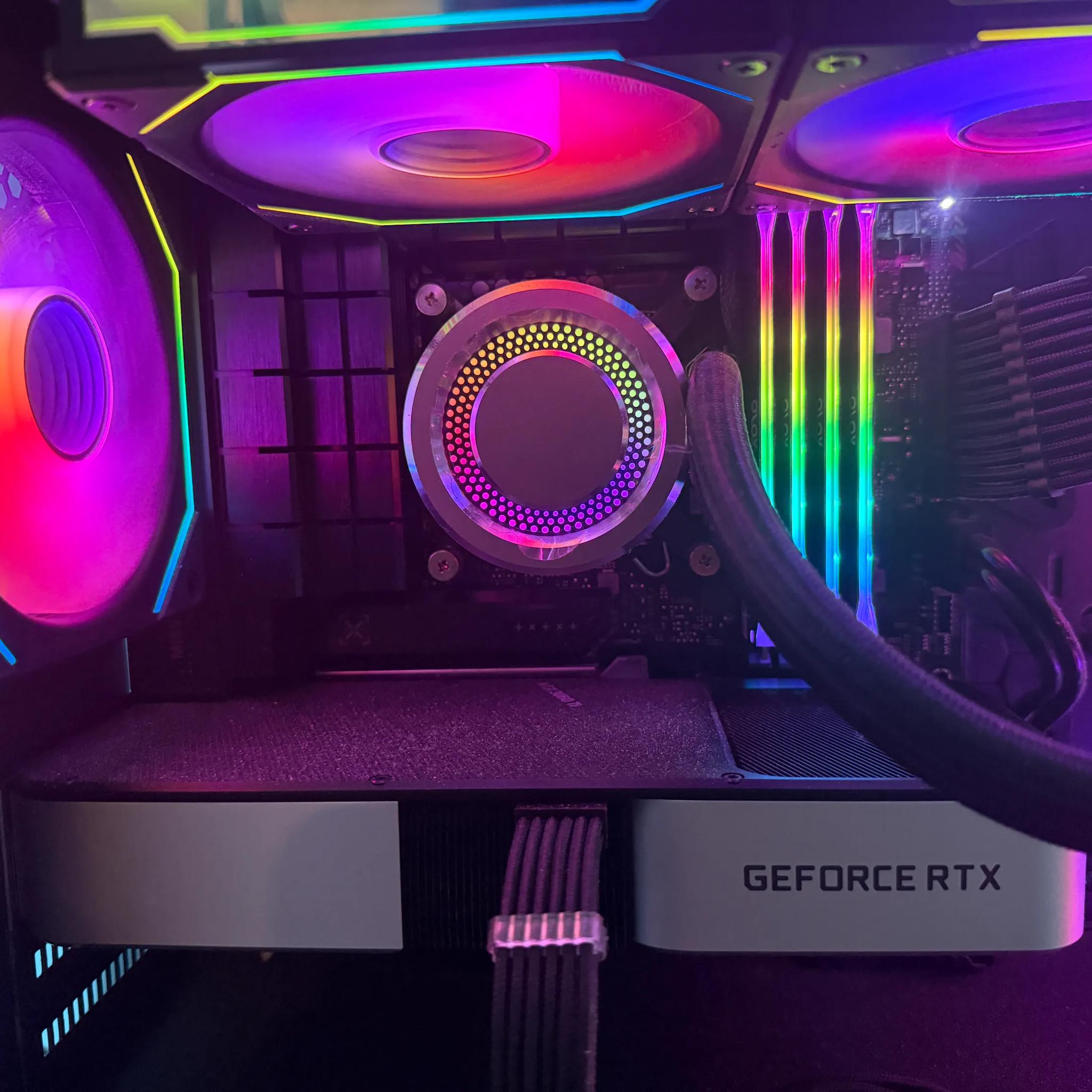 1080p Custom Gaming PC with RGB: i5-13600kf and RTX 3060 TI FE
