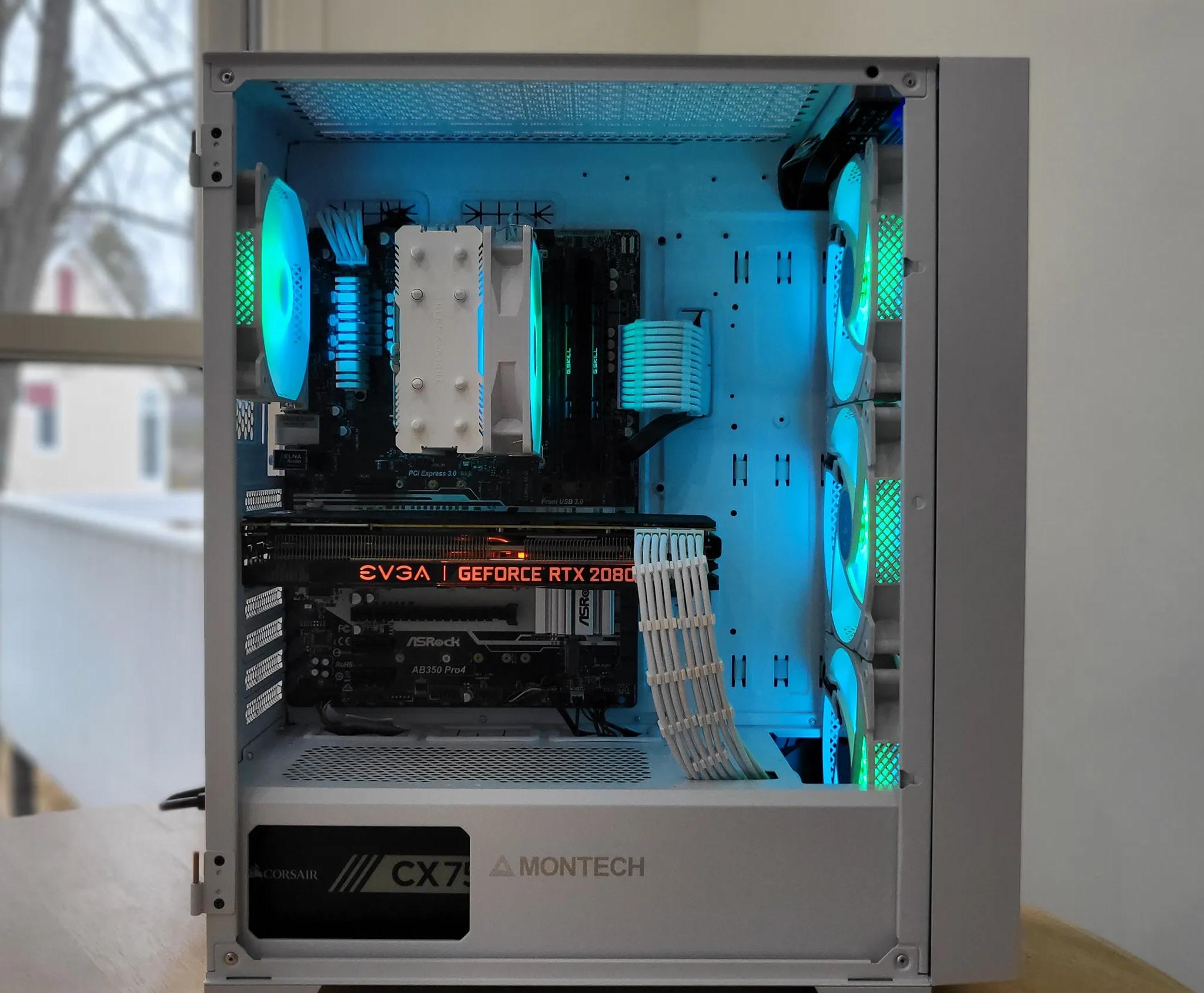 "Moon" RTX 2080 TI Gaming/Streaming PC