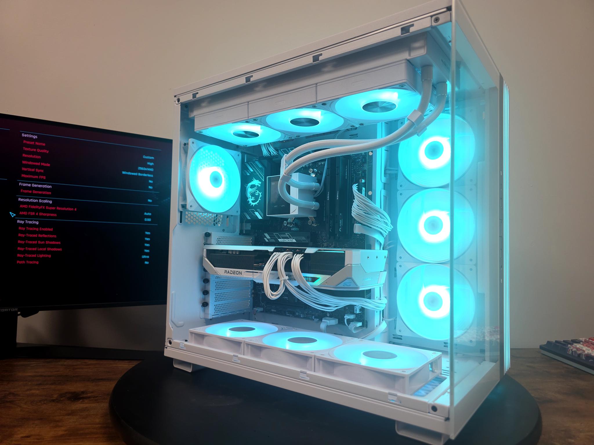 🔥 Ryzen 9 9800X3D + RX 9070 XT 16GB Gaming PC 🔥l 💻 32GB DDR5 | 360MM AIO w/ IPS Screen