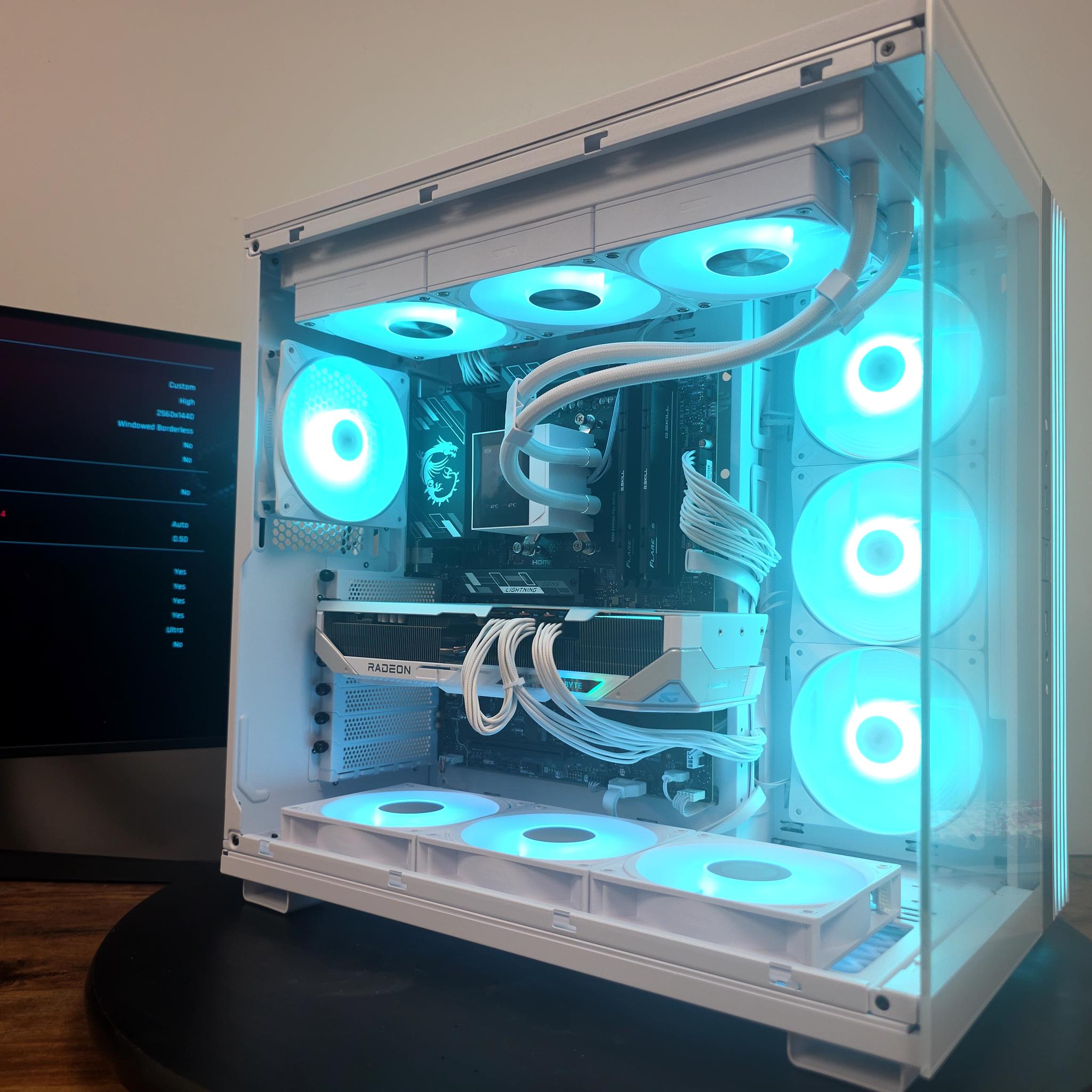 🔥 Ryzen 9 9800X3D + RX 9070 XT 16GB Gaming PC 🔥l 💻 32GB DDR5 | 360MM AIO w/ IPS Screen