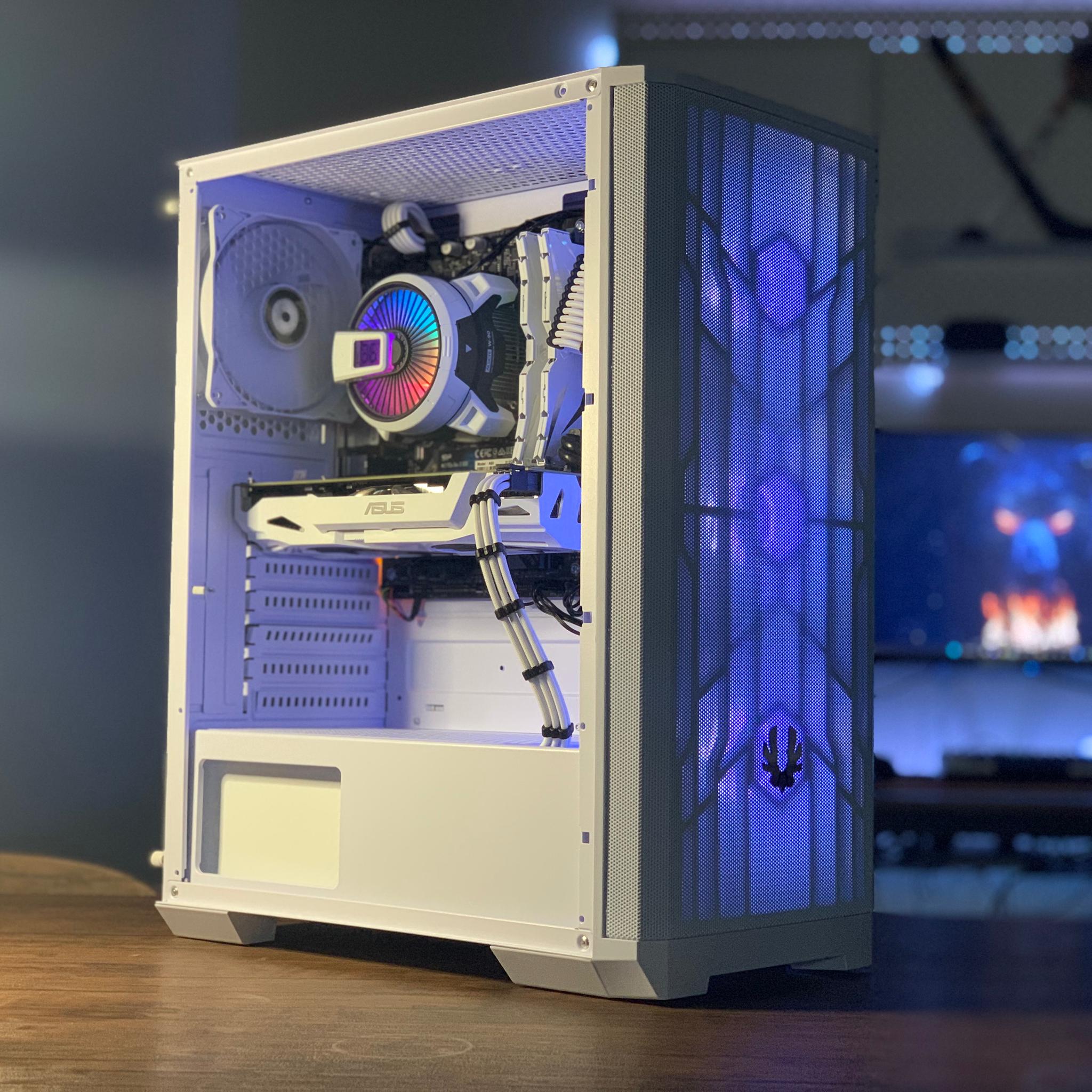 Entry Level White Gaming PC (i3 8300 + GTX 1060 6gb)w/ wifi