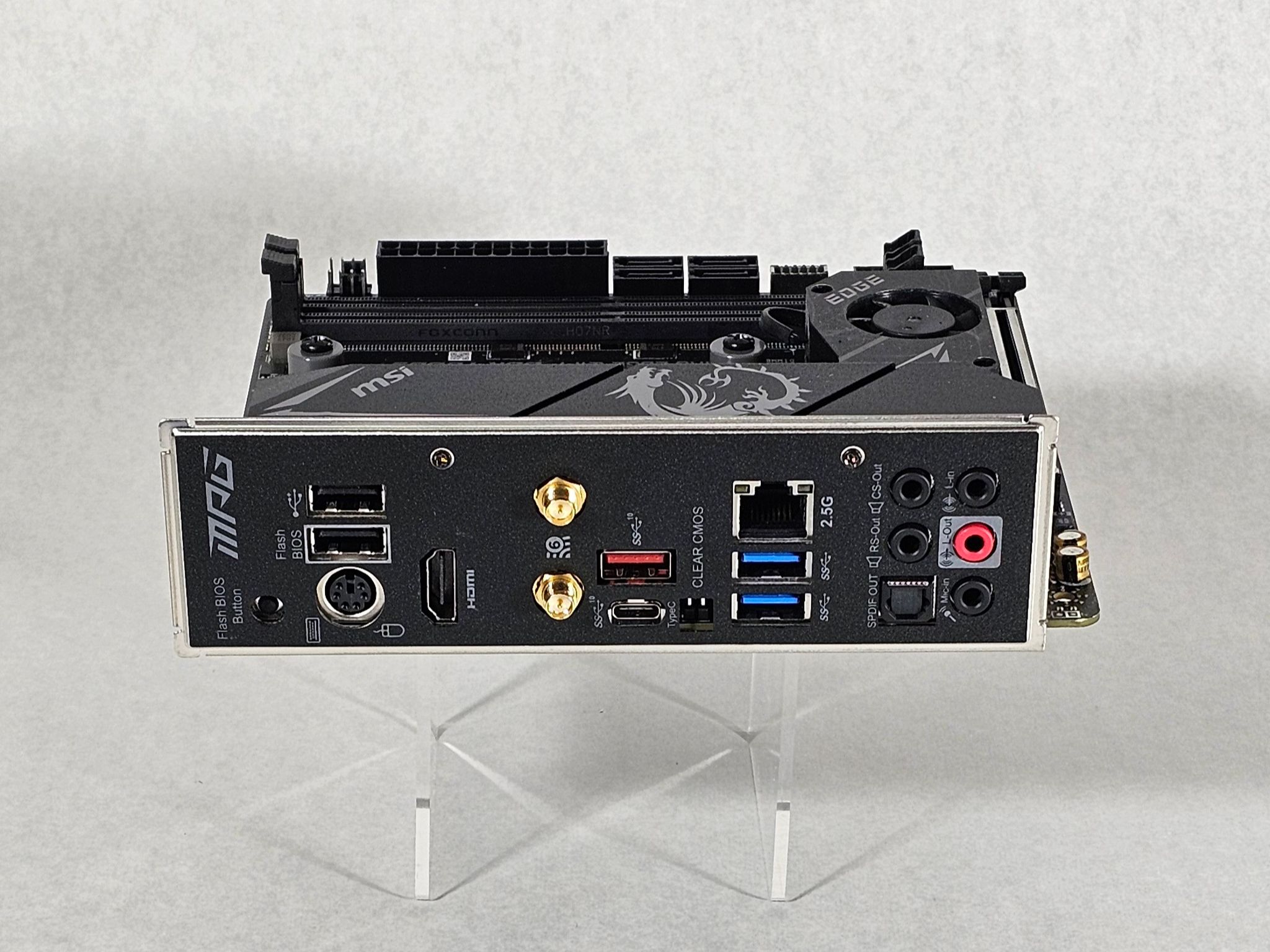MSI MPG B550I AM4 ITX GAMING EDGE WIFI Motherboard - Like New