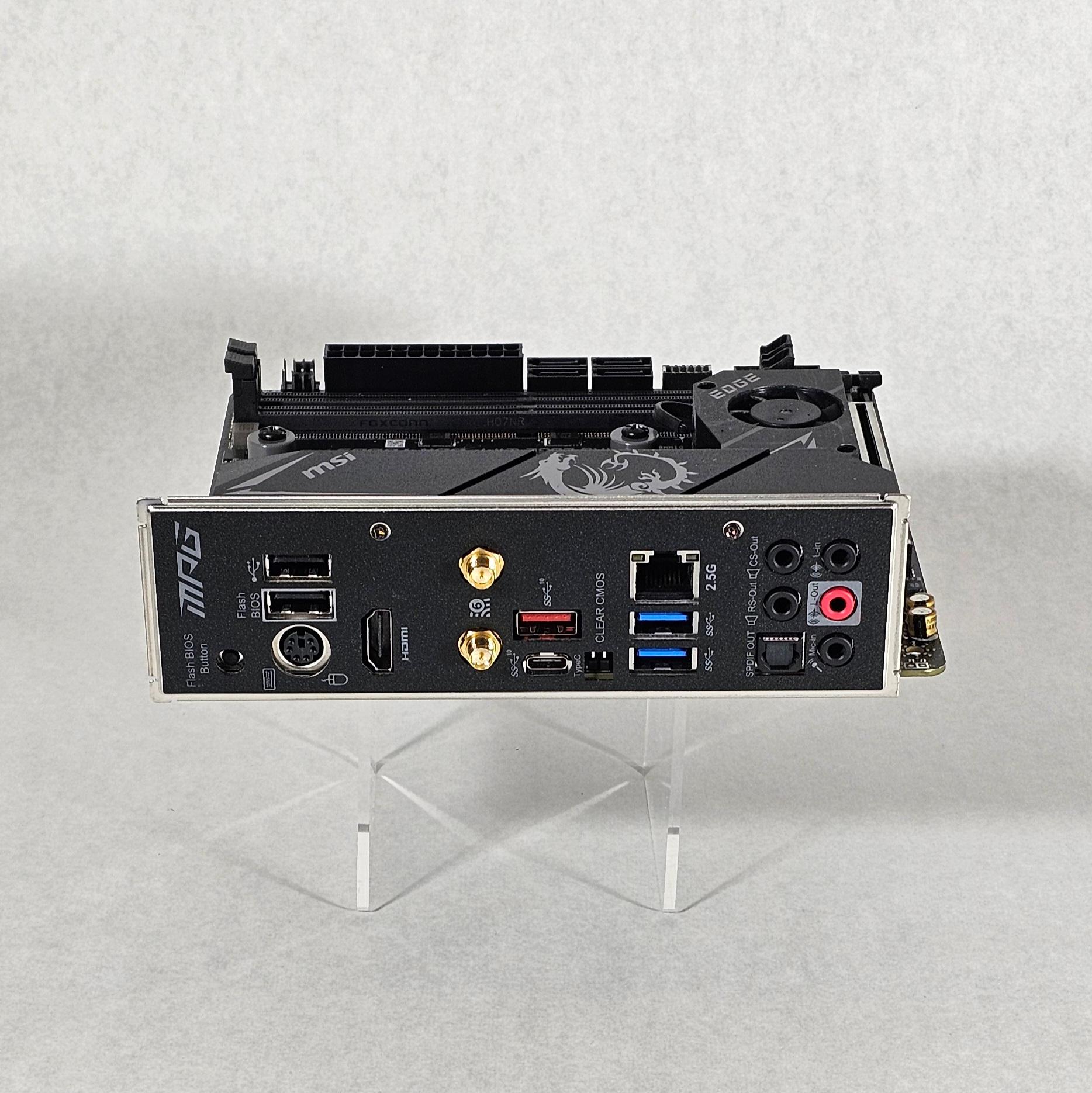 MSI MPG B550I AM4 ITX GAMING EDGE WIFI Motherboard - Like New