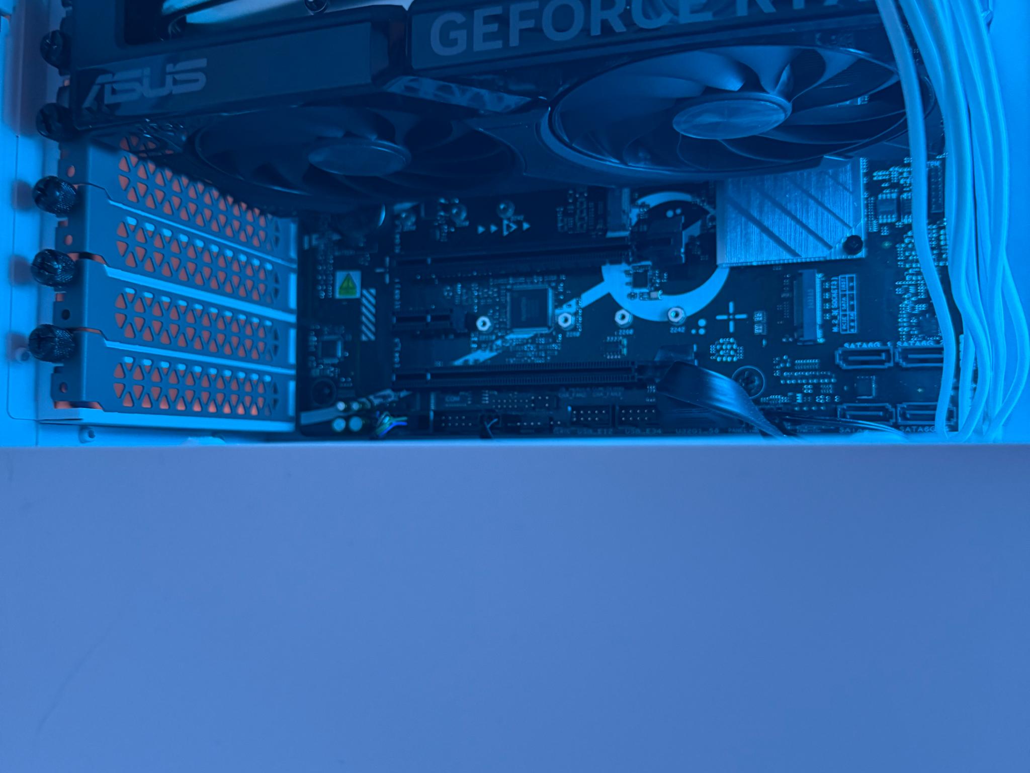 Intel 12700k with ASUS 4060Ti With 16GB VRAM with 32GB DDR5 & 2TB NVME