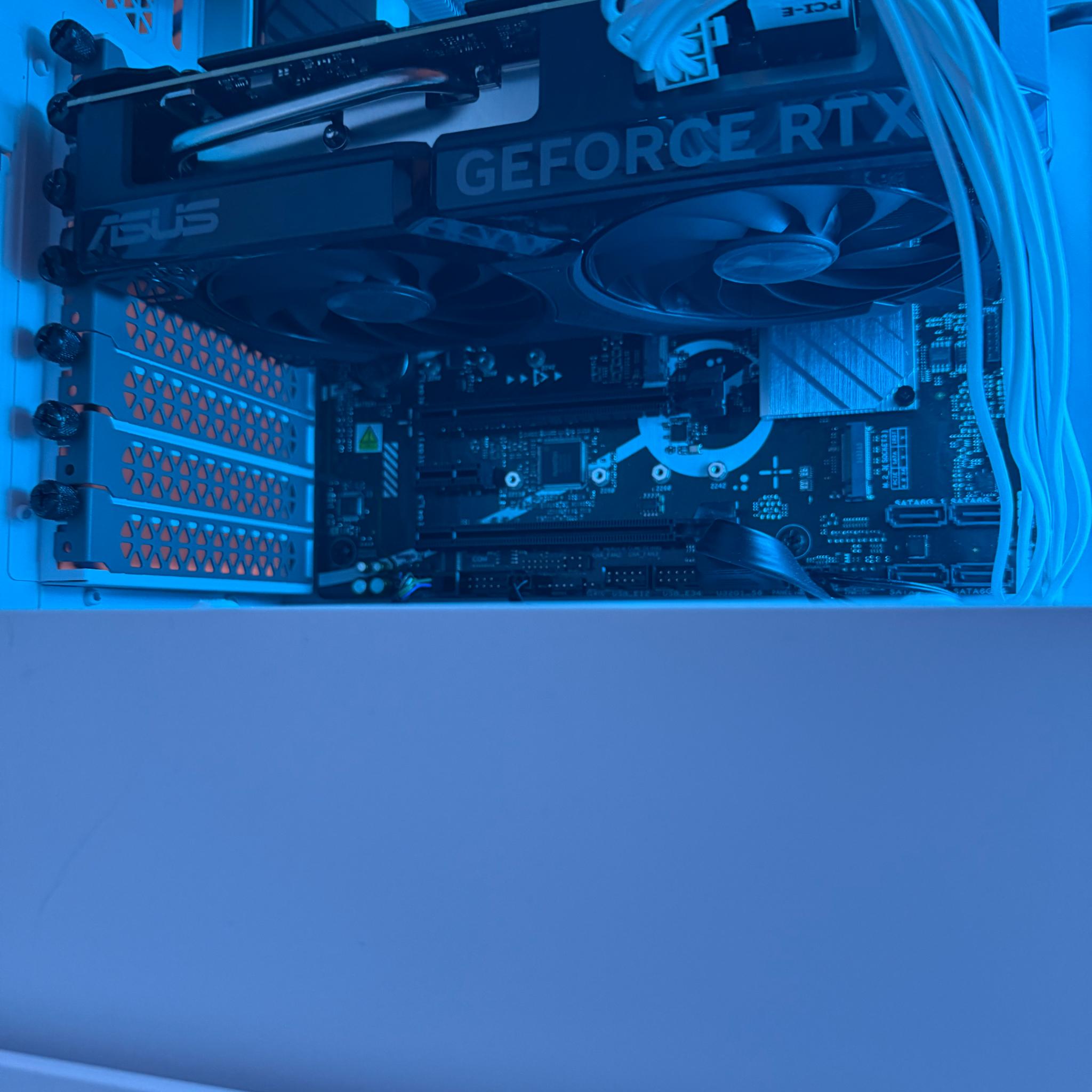 Intel 12700k with ASUS 4060Ti With 16GB VRAM with 32GB DDR5 & 2TB NVME