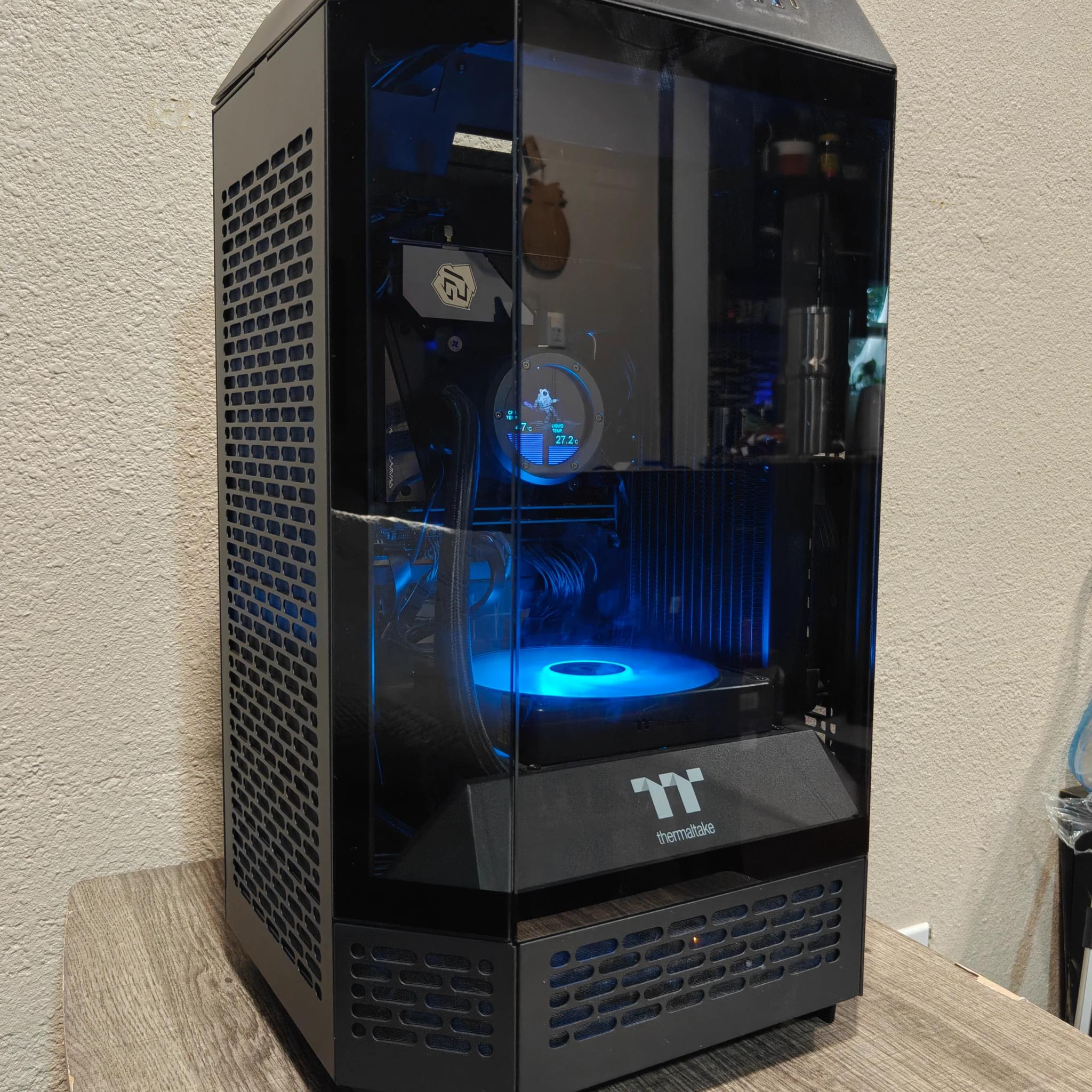 Custom Gaming PC Build SFF Intel Core Ultra 9 285K ASRock Z890I Nova WiFi7 SF750 Platinum