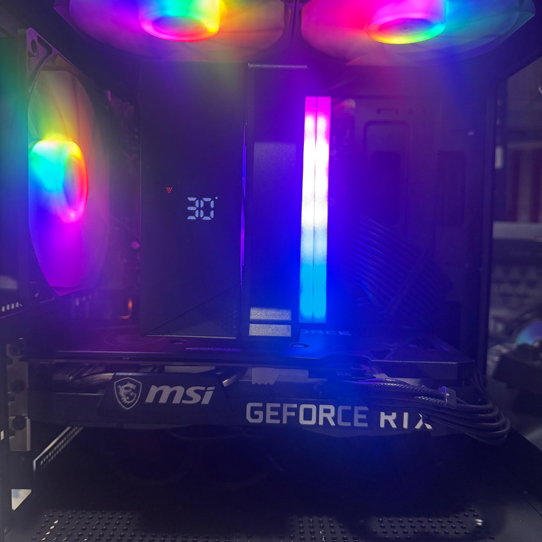 RTX 3060 Ti Gaming PC – i7-9700F | 32GB RAM | 1TB Storage | WiFi & Bluetooth Ready