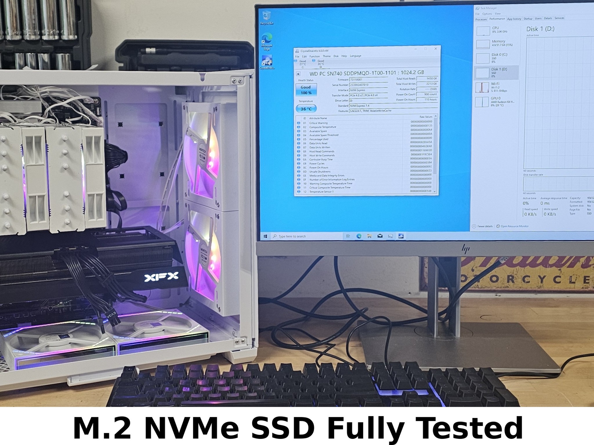1TB NVMe M.2 2230 SSD