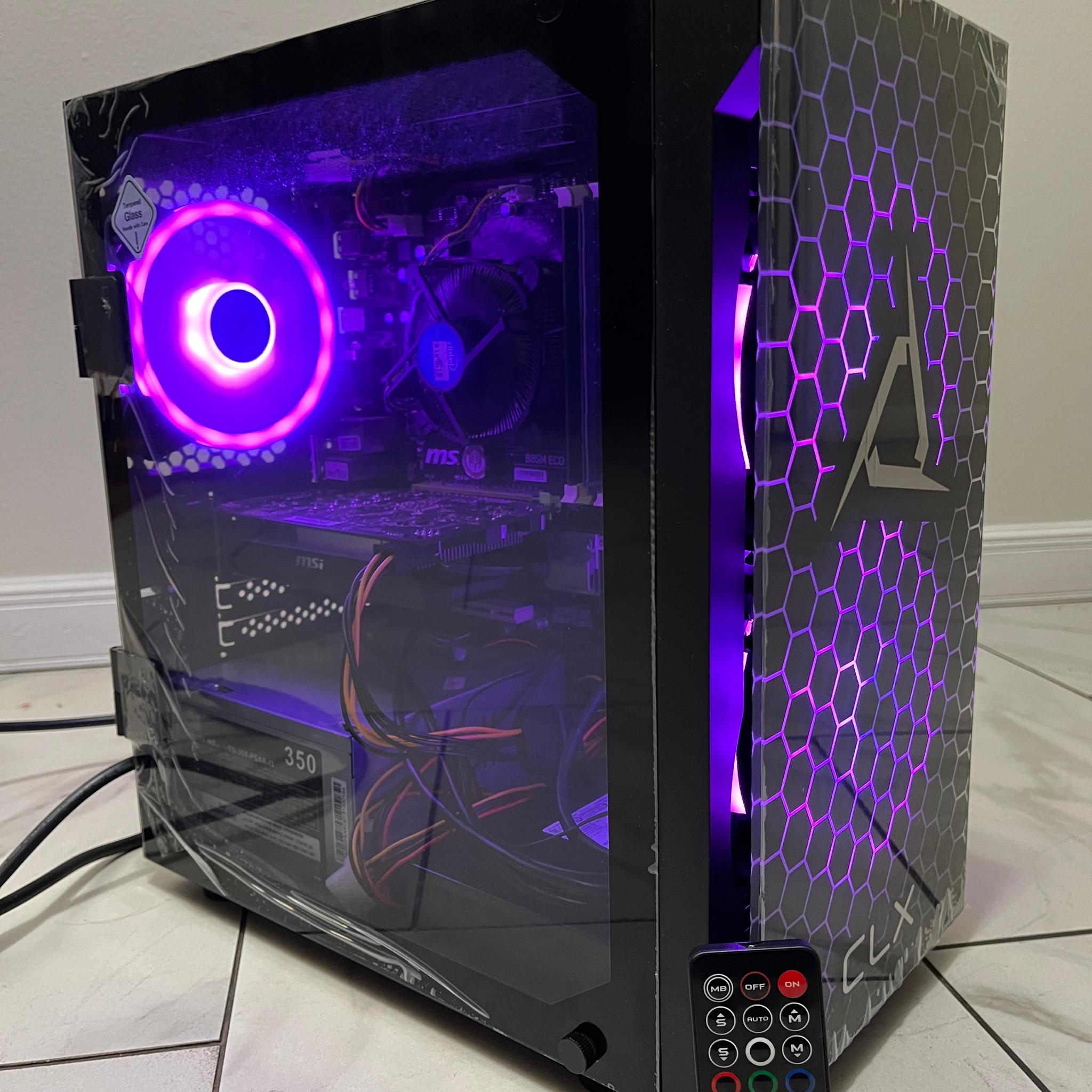 Super Budget Gaming PC - Intel i7-4790, AMD R7 360 2GB, 16GB RAM, 1.1TB Storage, w/ Wi-Fi, BT & RGB