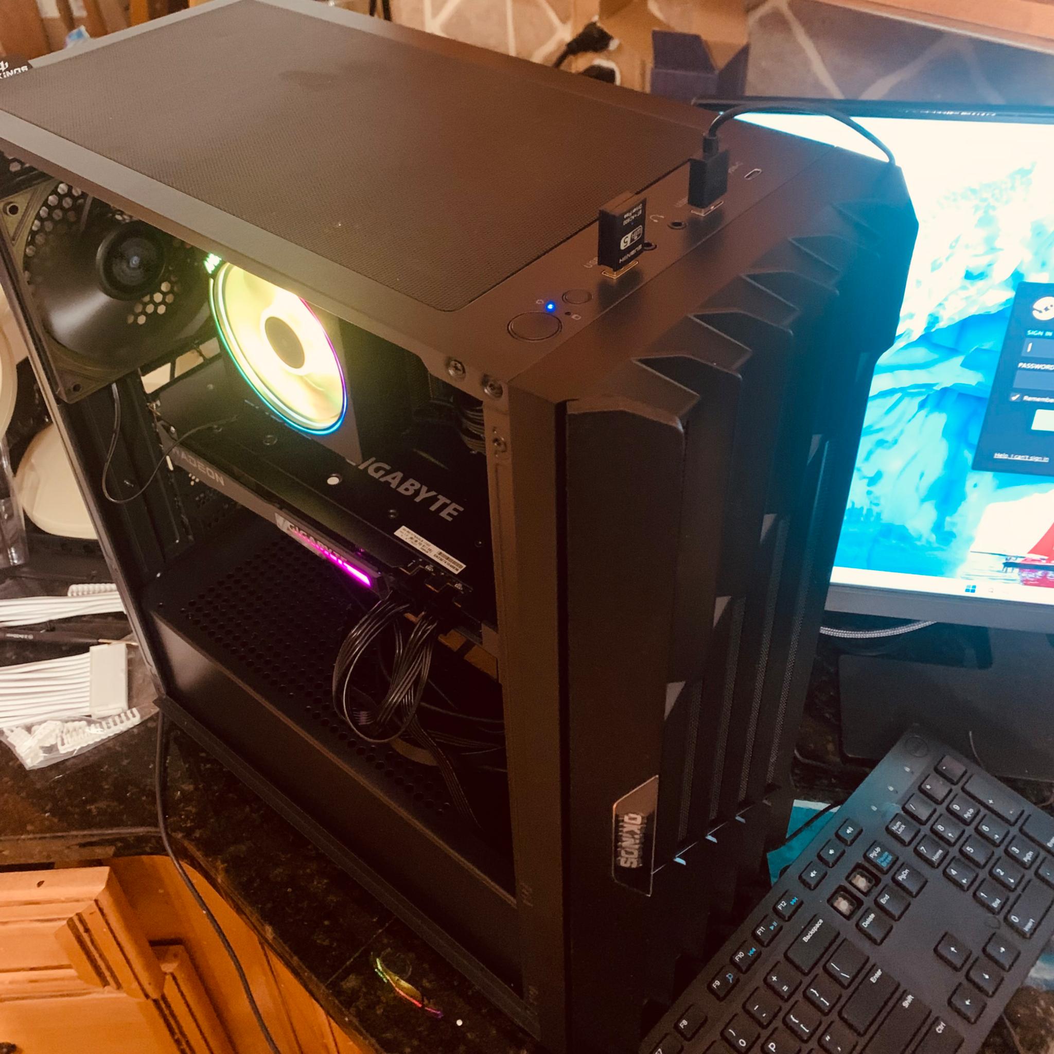 SALE 5 rx 6700 xt 12 gb - ryzen 7 5800xt