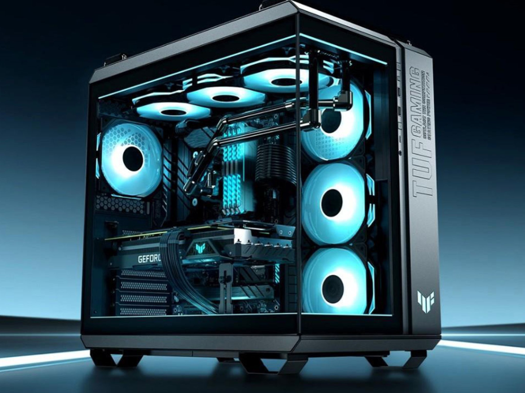 ASUS TUF Gaming GT502 Horizon ATX Mid-Tower Gaming Case