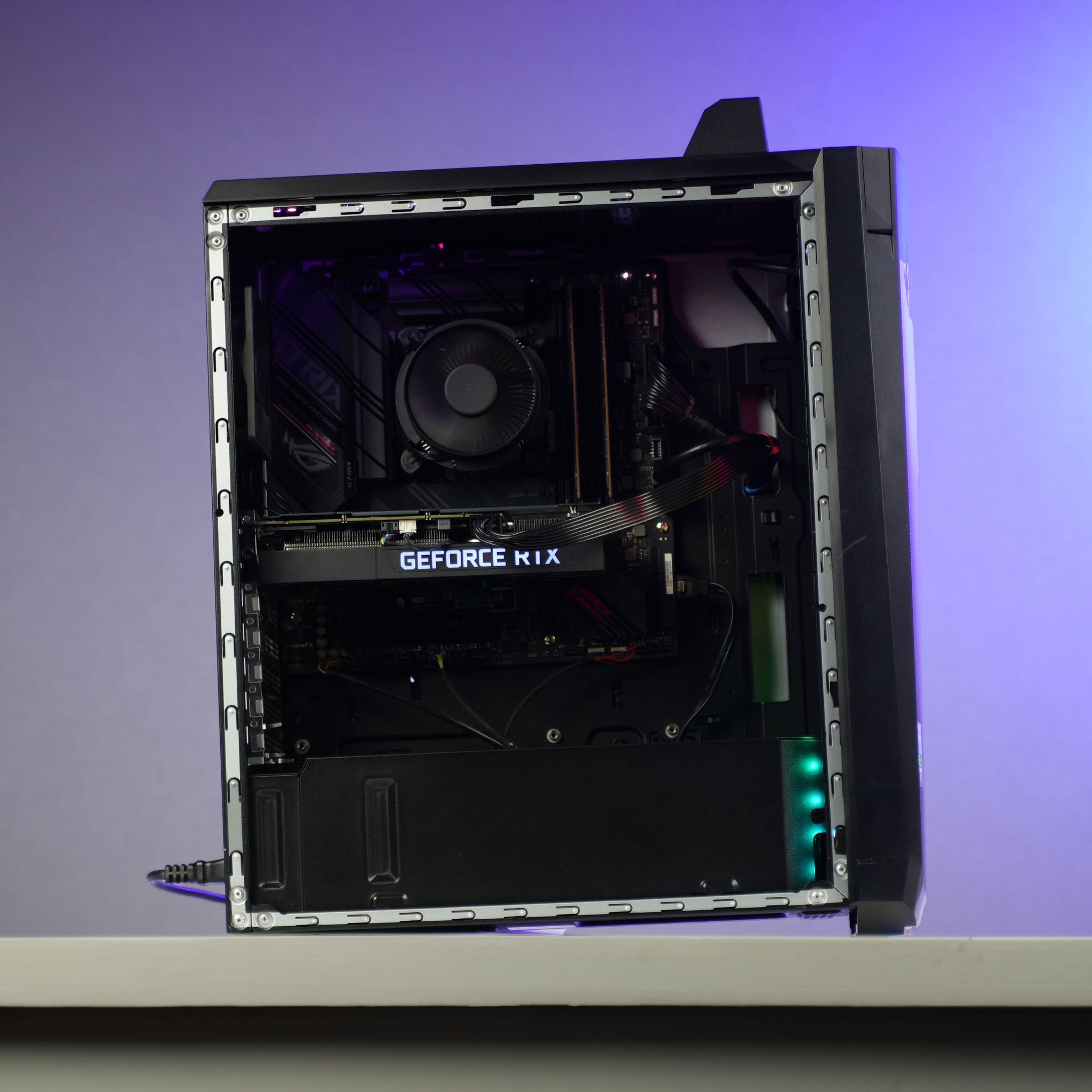 “ROGFORM” RTX 3060 Ti Intel i7 11700F 16GB 1TB Windows 11 Gaming PC Powerhouse