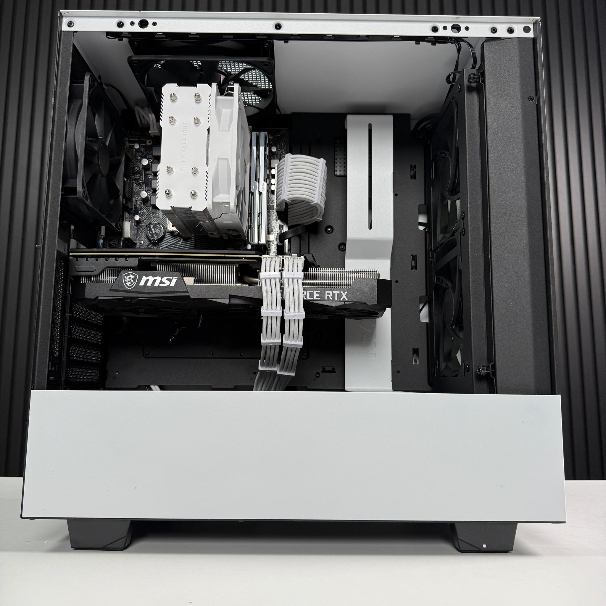 Clean 1440P Gaming PC (RYZEN 5, RTX 3070)