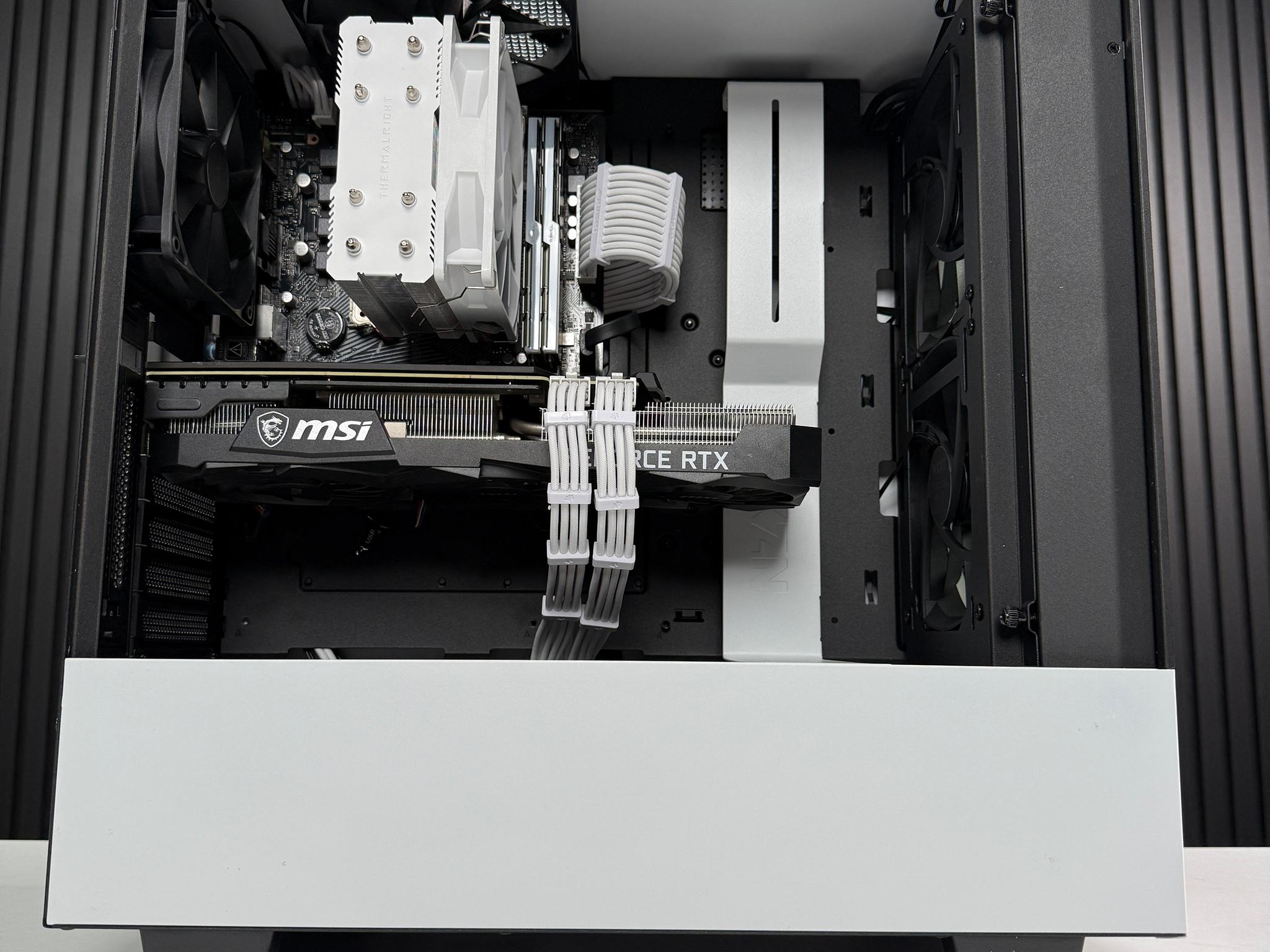 Clean 1440P Gaming PC (RYZEN 5, RTX 3070)