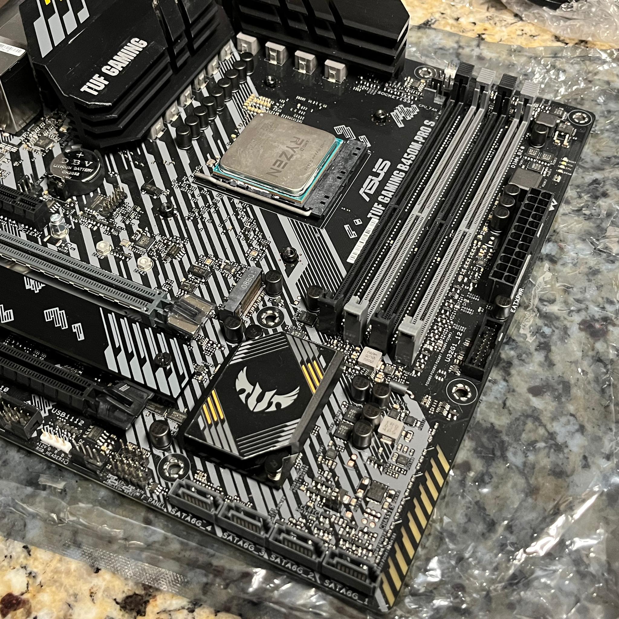 Asus B450M Pro S w/ Ryzen 5 1600AF Combo