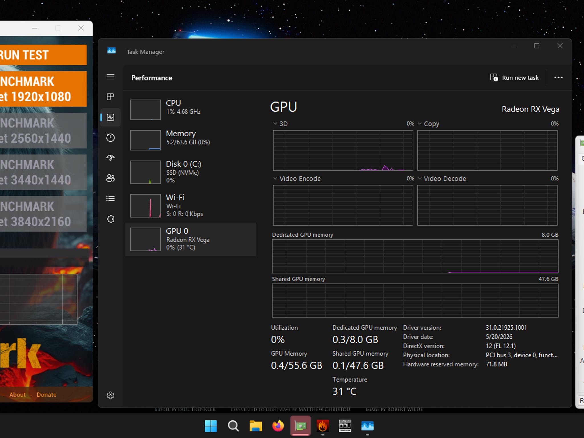 AMD Vega 64 Reference 8GB HBM2 2048-bit