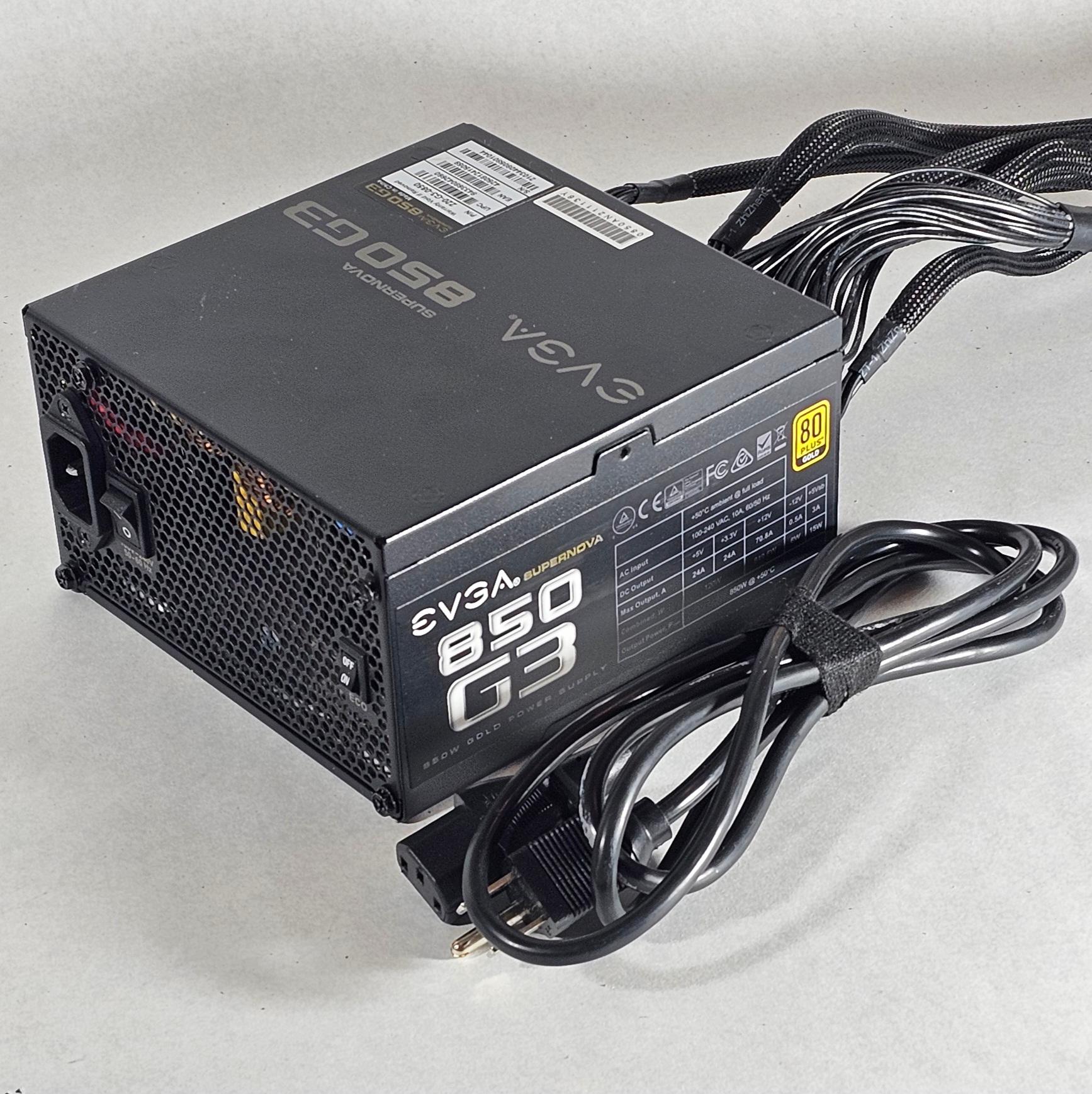 EVGA SuperNOVA 850 G3 850W 80+ Gold Power Supply