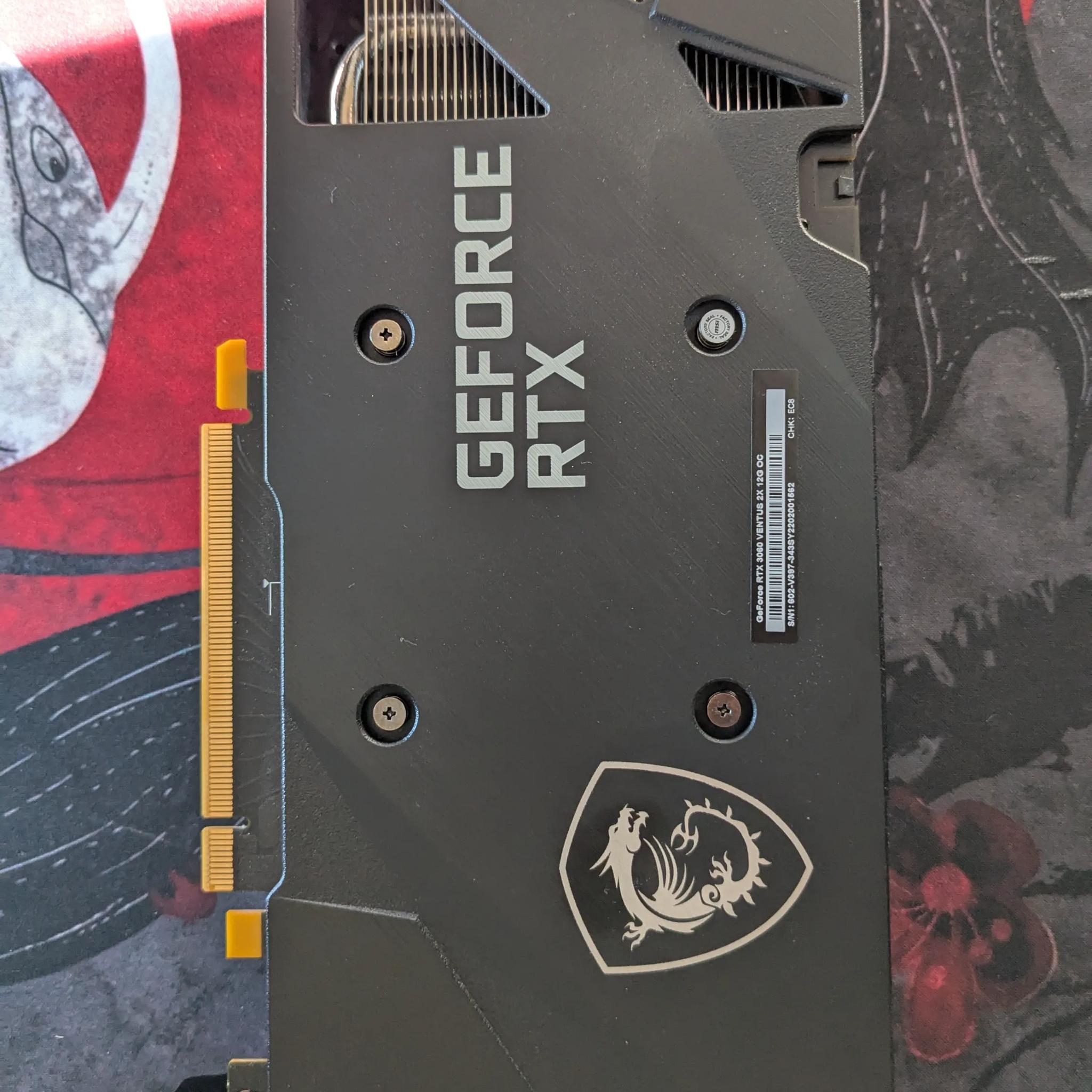 MSI Ventus 2X RTX 3060 12GB OC Edition with Box
