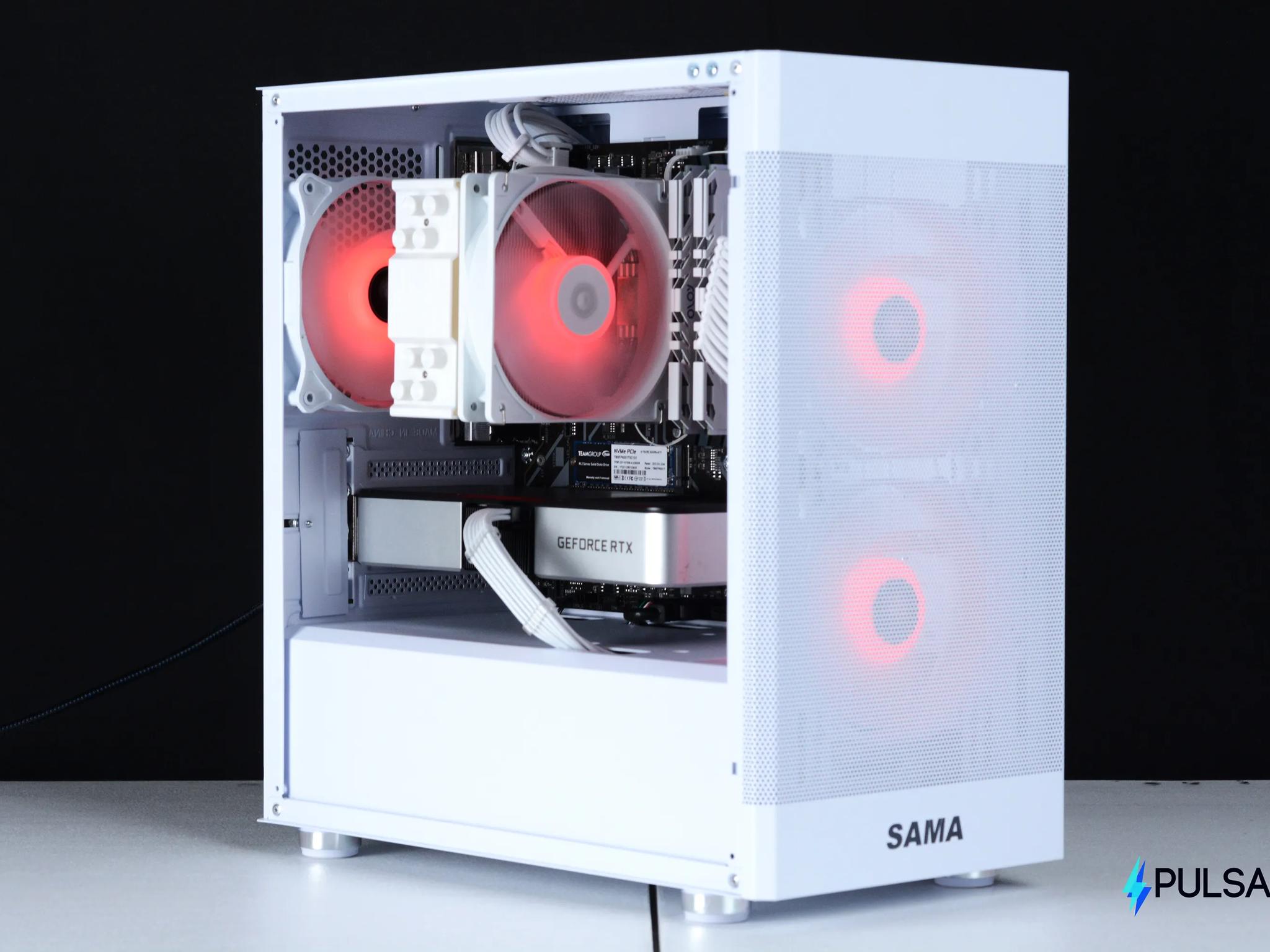 ⚪🟣 WISTERIA: RTX 3060 TI + Ryzen 5 + 16GB 3200MHz + 1TB SSD