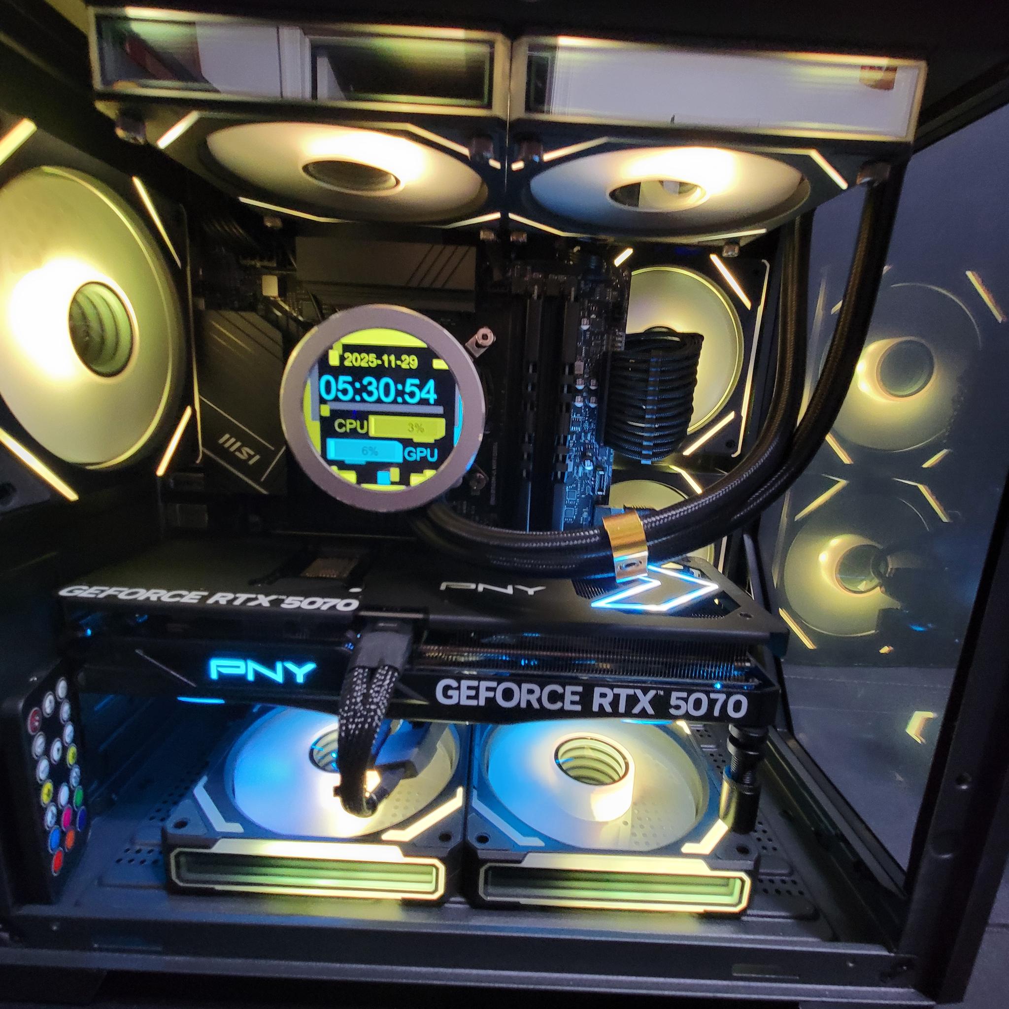 🎆Ultimate Hybrid Gaming Rig | i5‑13400F + RTX 5070 + 32GB DDR4 + ARGB Showcase 💥