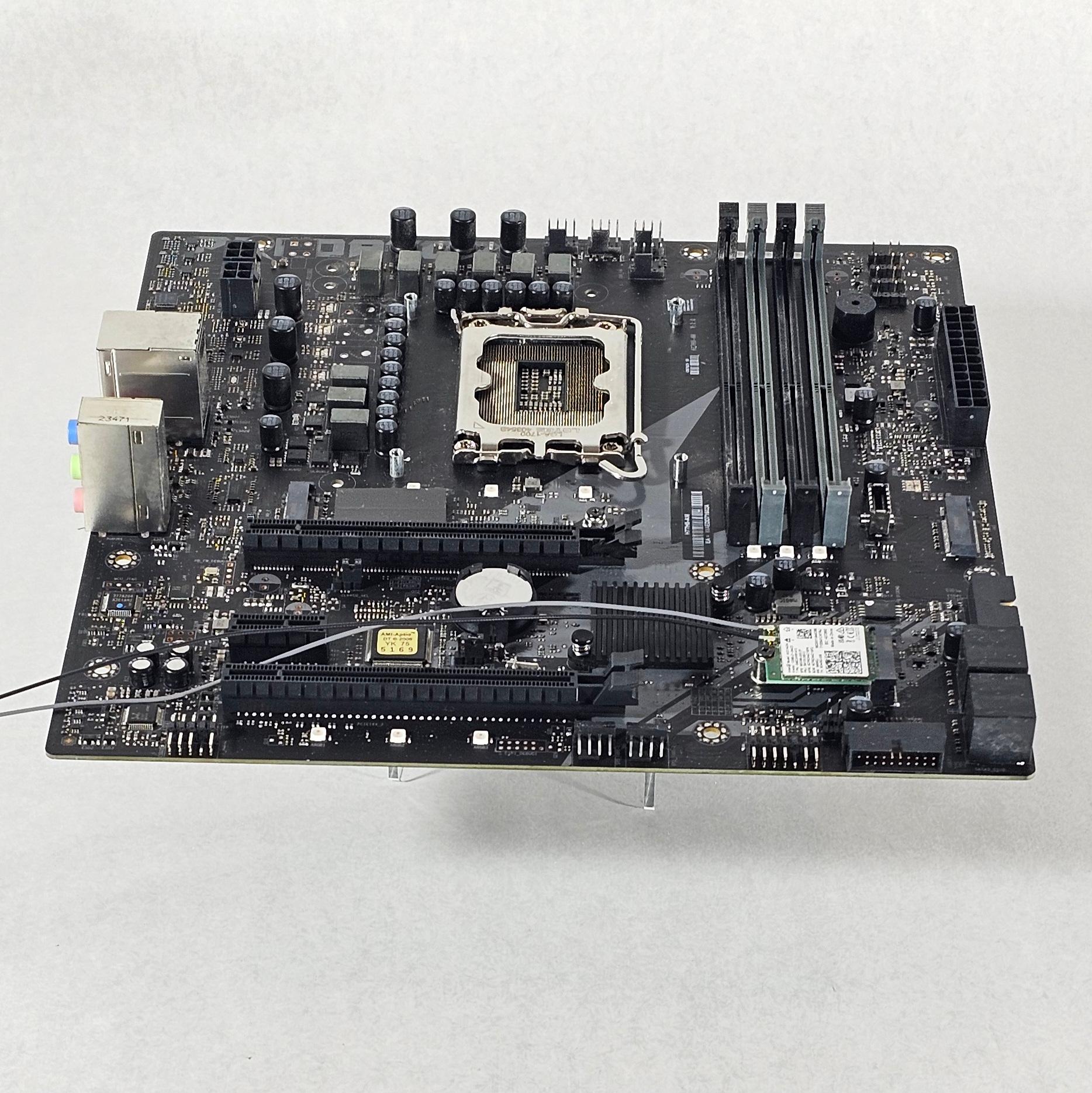 Acer Predator IH67M-WH V1.0 LGA1700 DDR5 mATX Motherboard w/ WiFi & I/O Shield