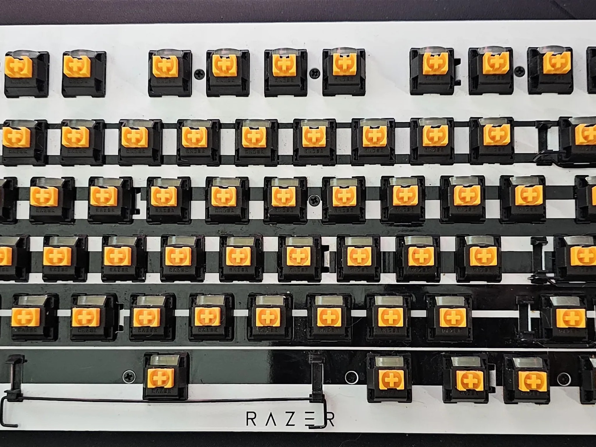 Razer BlackWidow Lite Stormtrooper Edition Mechanical Keyboard – Razer Orange Switches