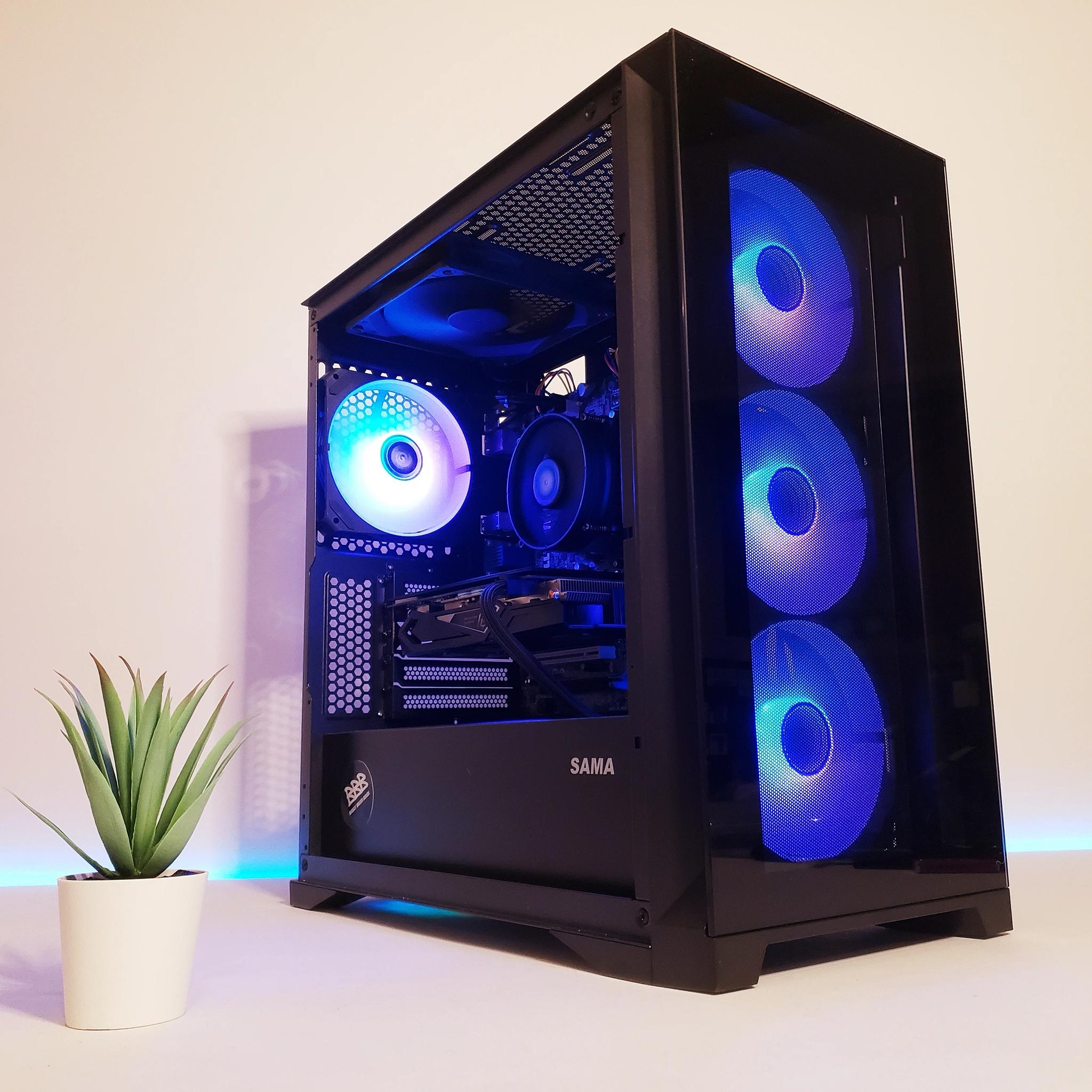 Budget Gaming PC | ⚙️RX570 | Changeable RGB Lighting ✨ |