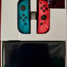 Nintendo Switch – OLED Model w/ Neon Red & Neon Blue Joy-Con