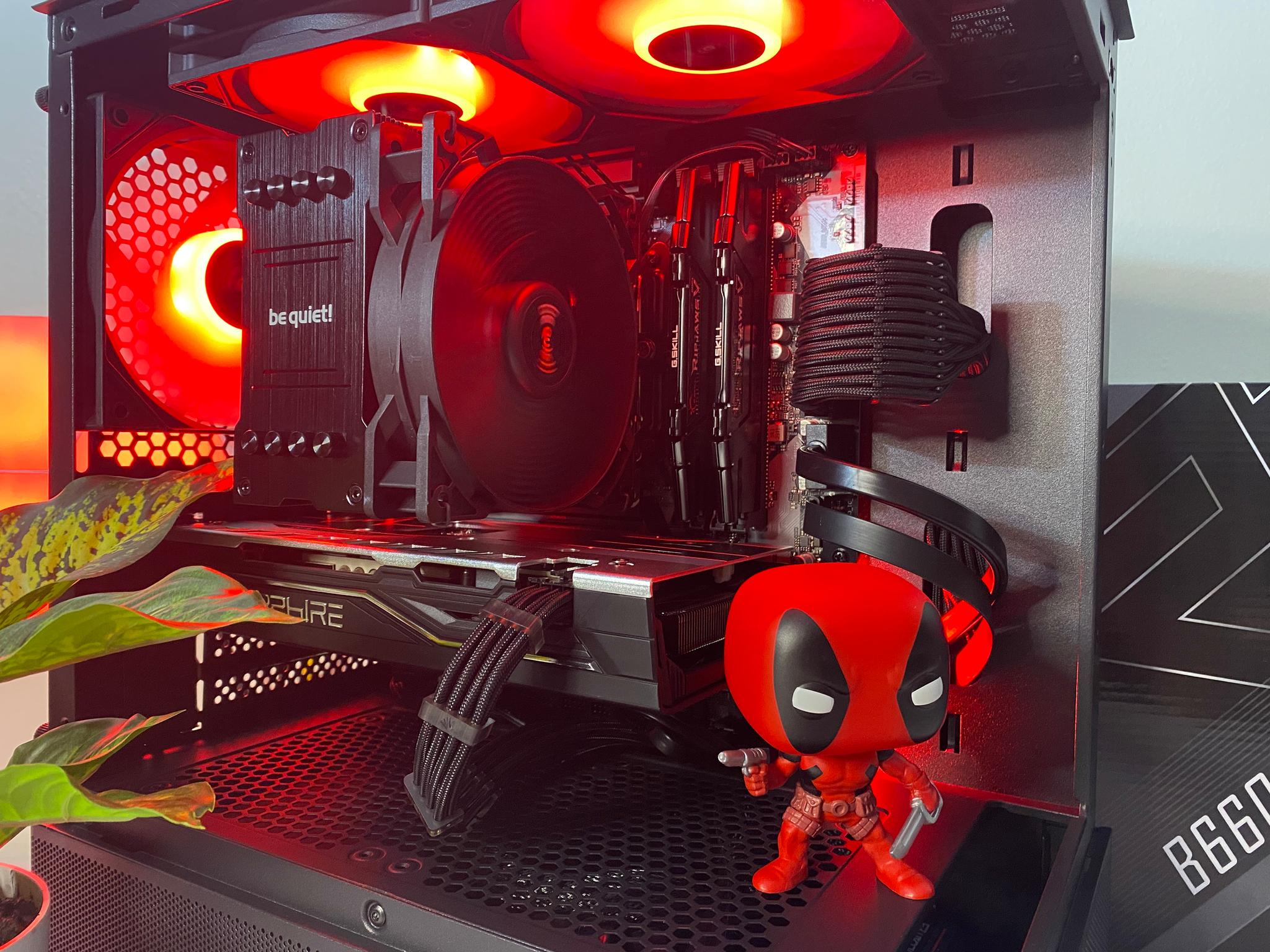 🖥️ Labor Day Sale !!!! i3 13100F / 16GB / 512GB / RX 580 8GB - Black Phoenix Gaming PC