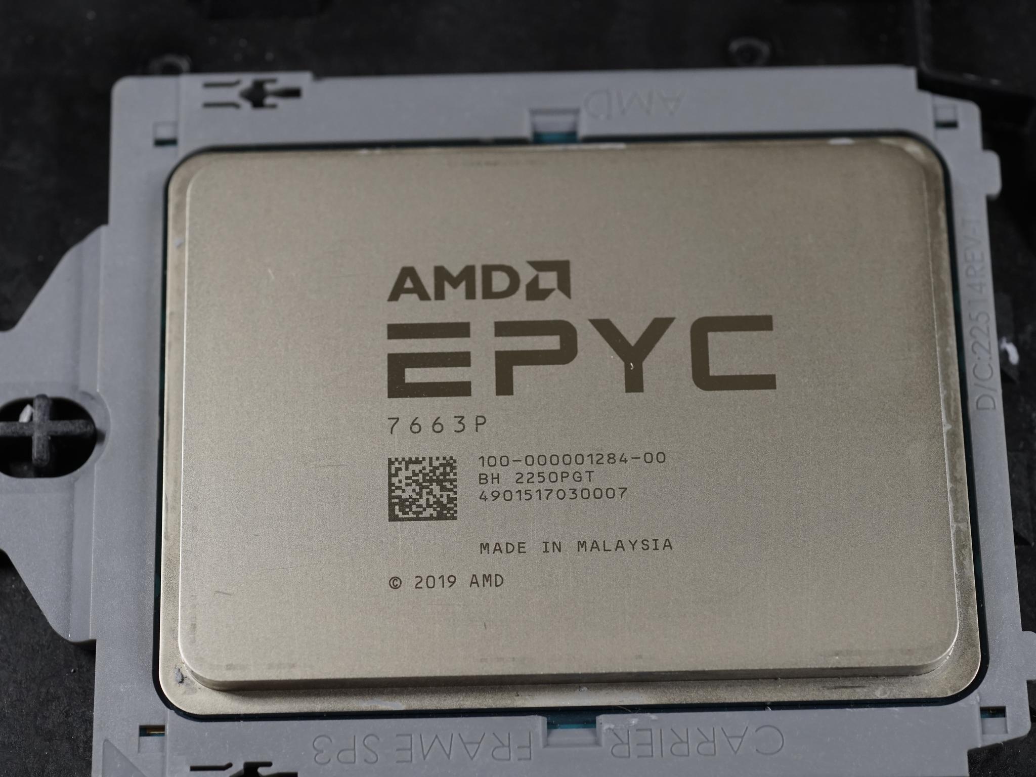 AMD Epyc 7663p 56-Core CPU