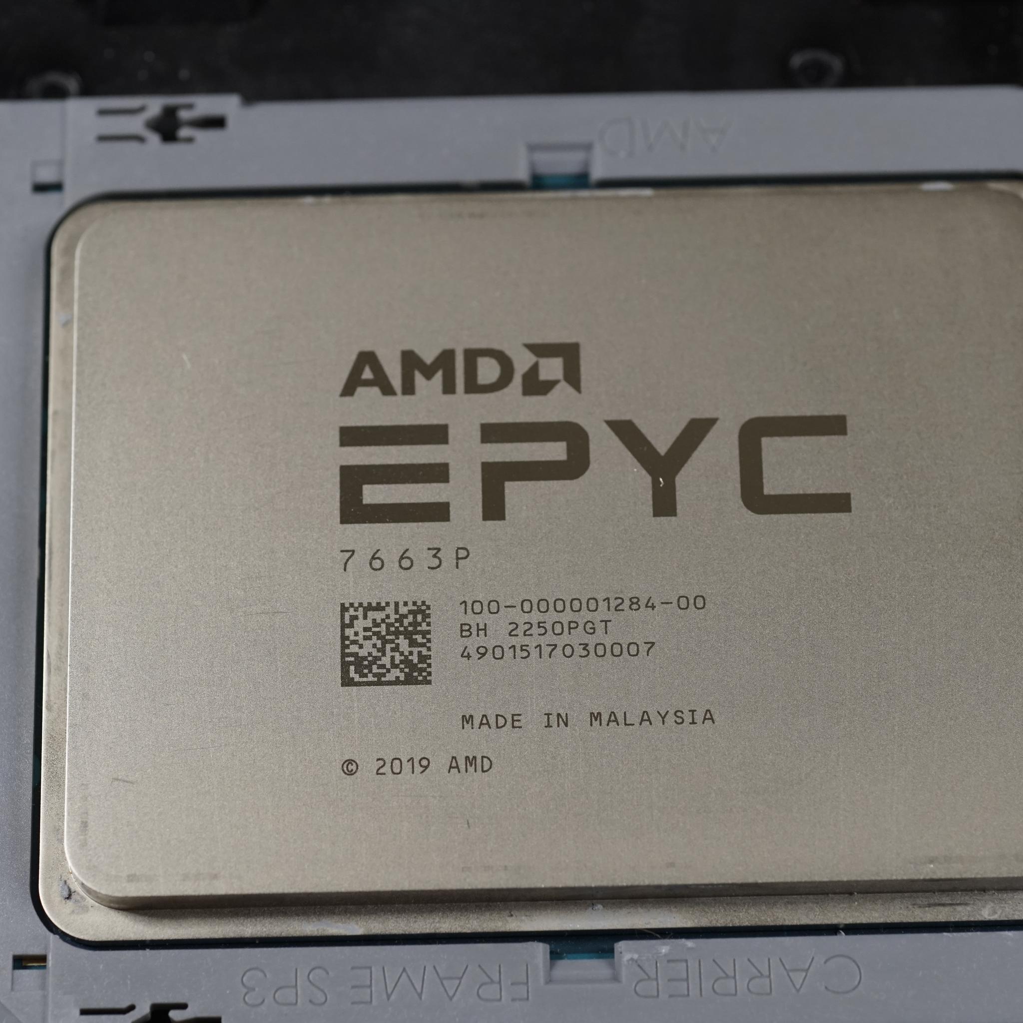 AMD Epyc 7663p 56-Core CPU