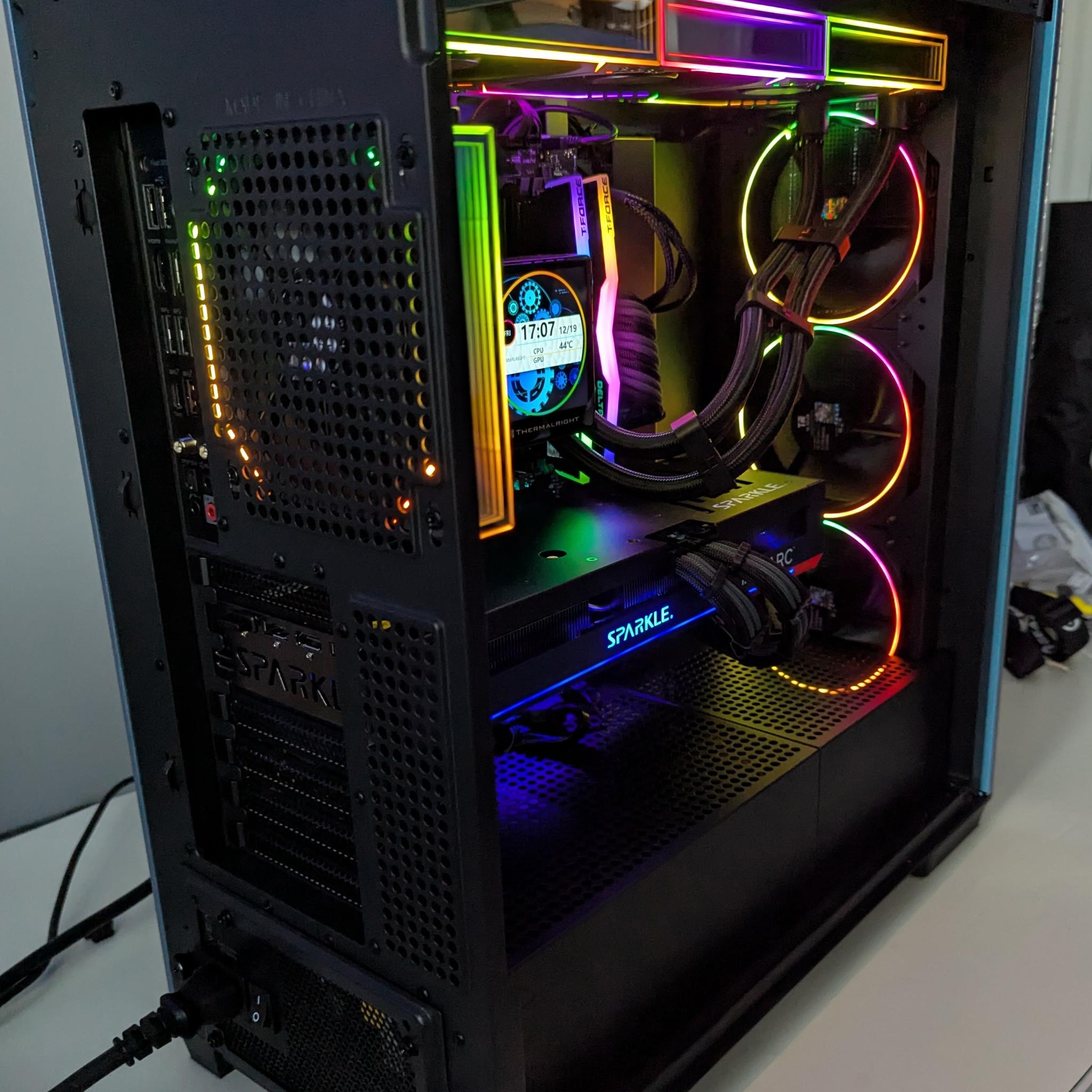 Ryzen 7 5800XT | 32GB RAM | 2TB (2x1TB) NVMe SSD| ARC A770 16GB GPU | Borderlands Ready Gaming PC