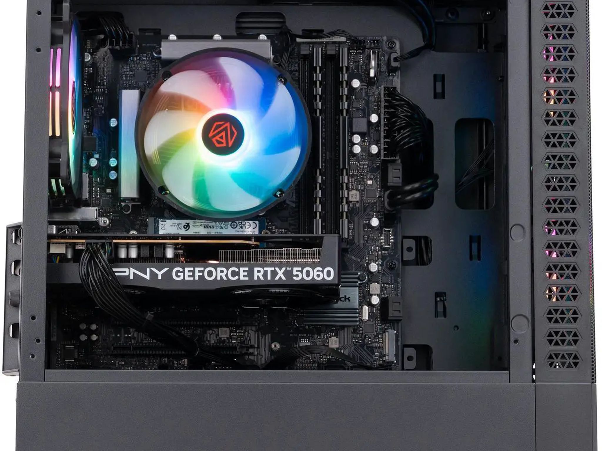 🌊 Cyclone Aqua | RTX 5060 8GB | Intel Core 5 120 | DLSS 4 Gaming | 32GB DDR4 | 1TB NVMe