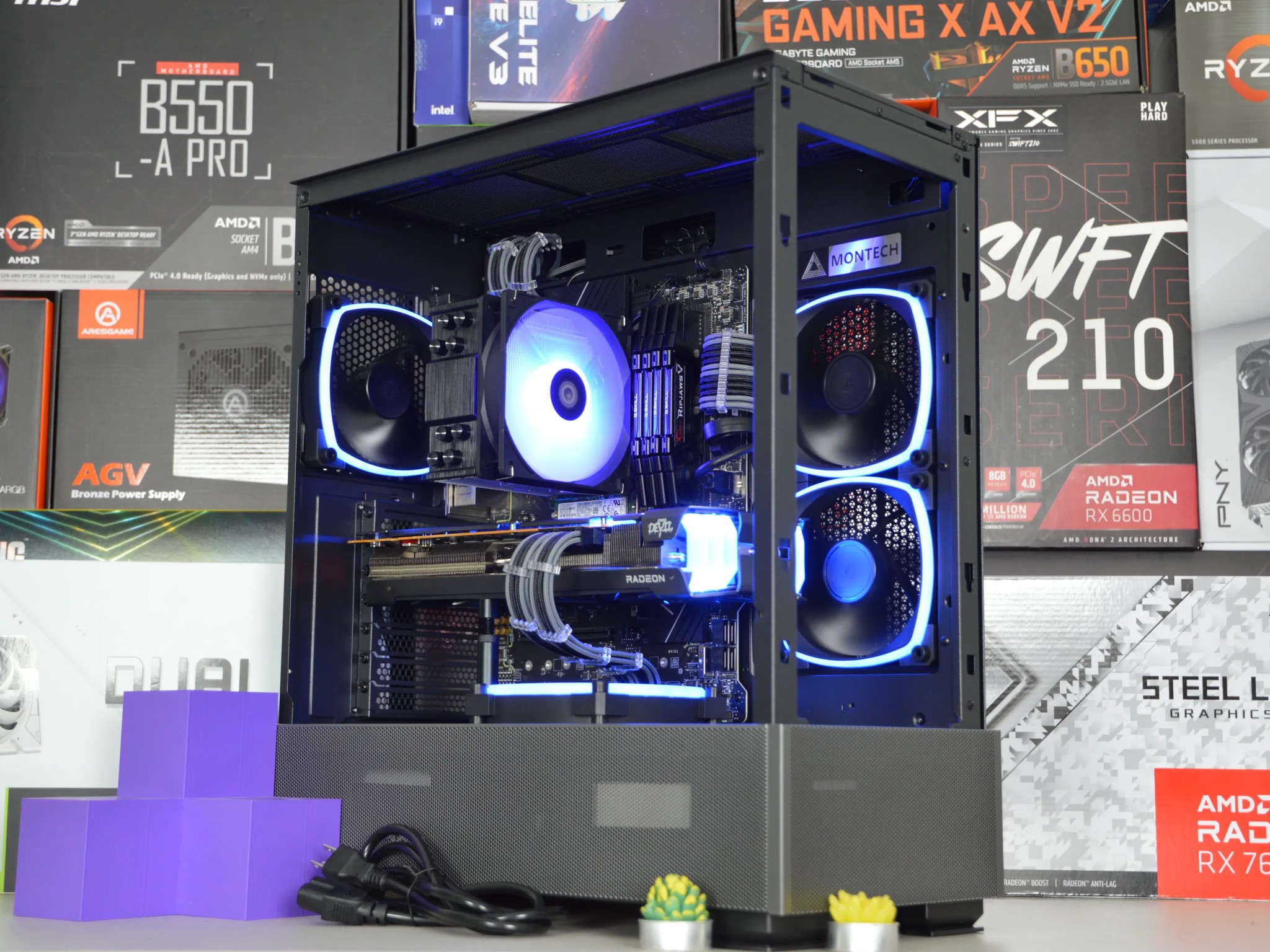 ⚡⚡| RX 6700XT 12GB| INTEL i5-12600KF | 32 GB DDR4 RAM | 1 TB NVME | The Electrocutioner 2.0 |